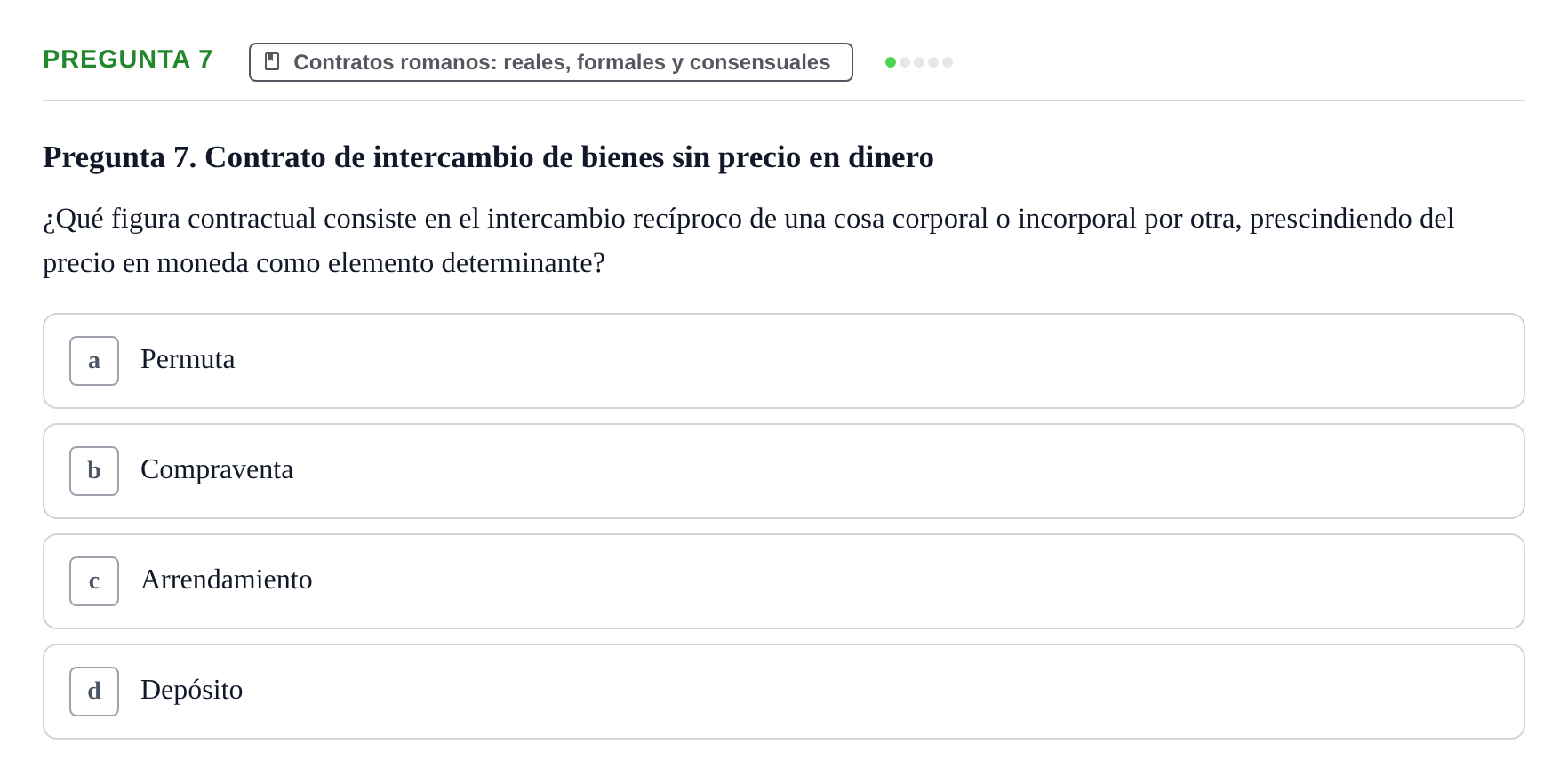 Enunciado: Pregunta 7