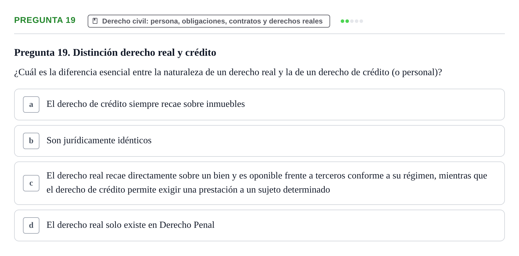 Enunciado: Pregunta 19