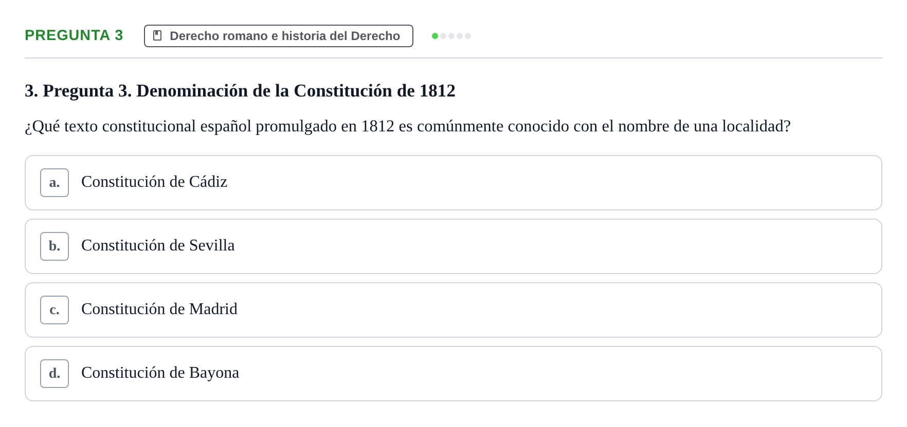 Enunciado: Pregunta 3