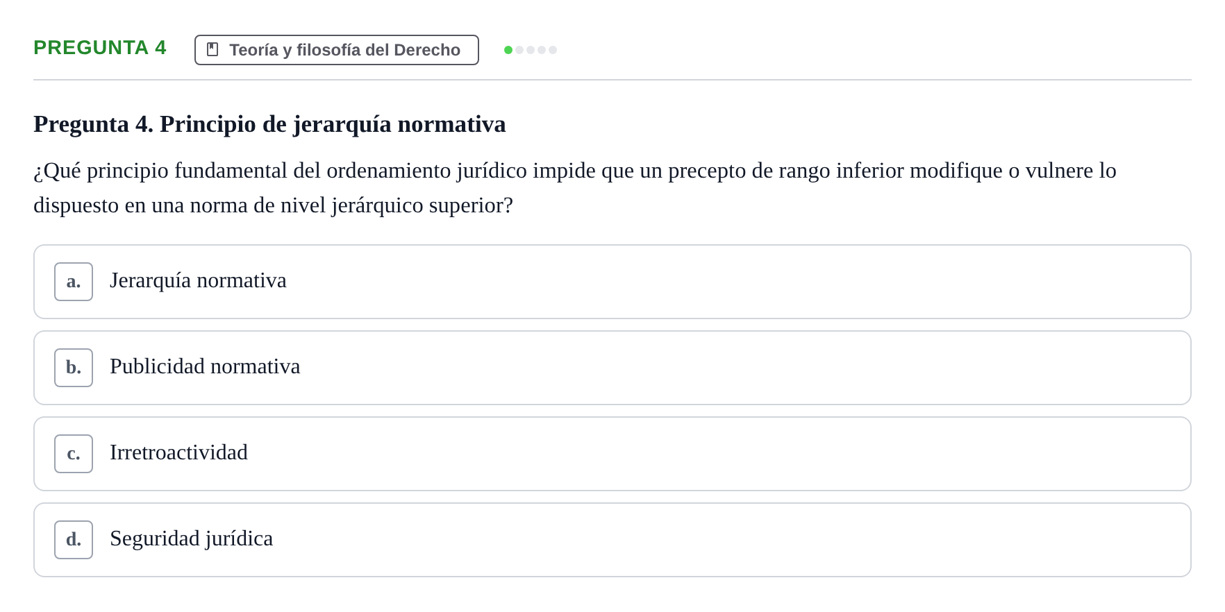 Enunciado: Pregunta 4