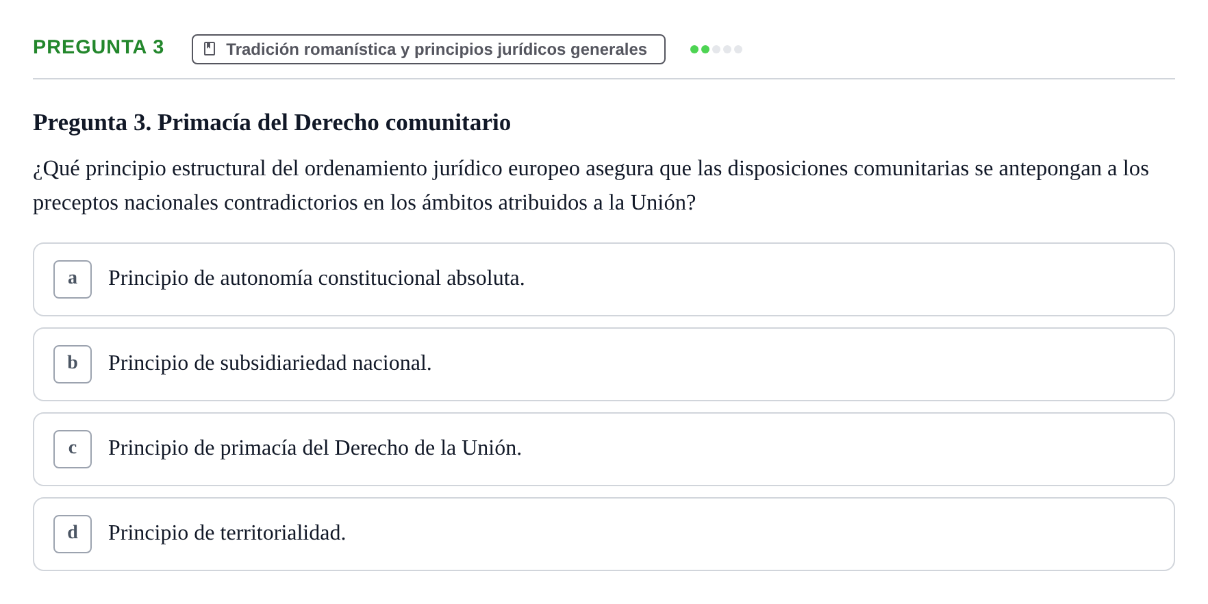 Enunciado: Pregunta 3