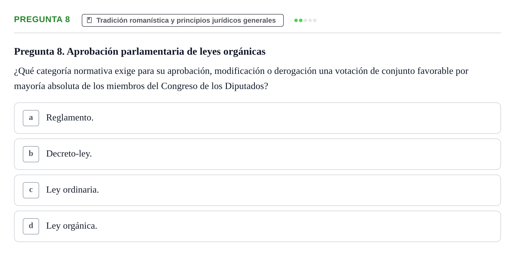 Enunciado: Pregunta 8