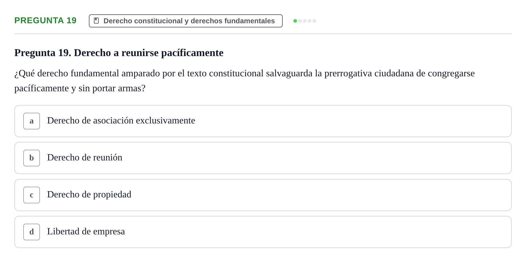 Enunciado: Pregunta 19