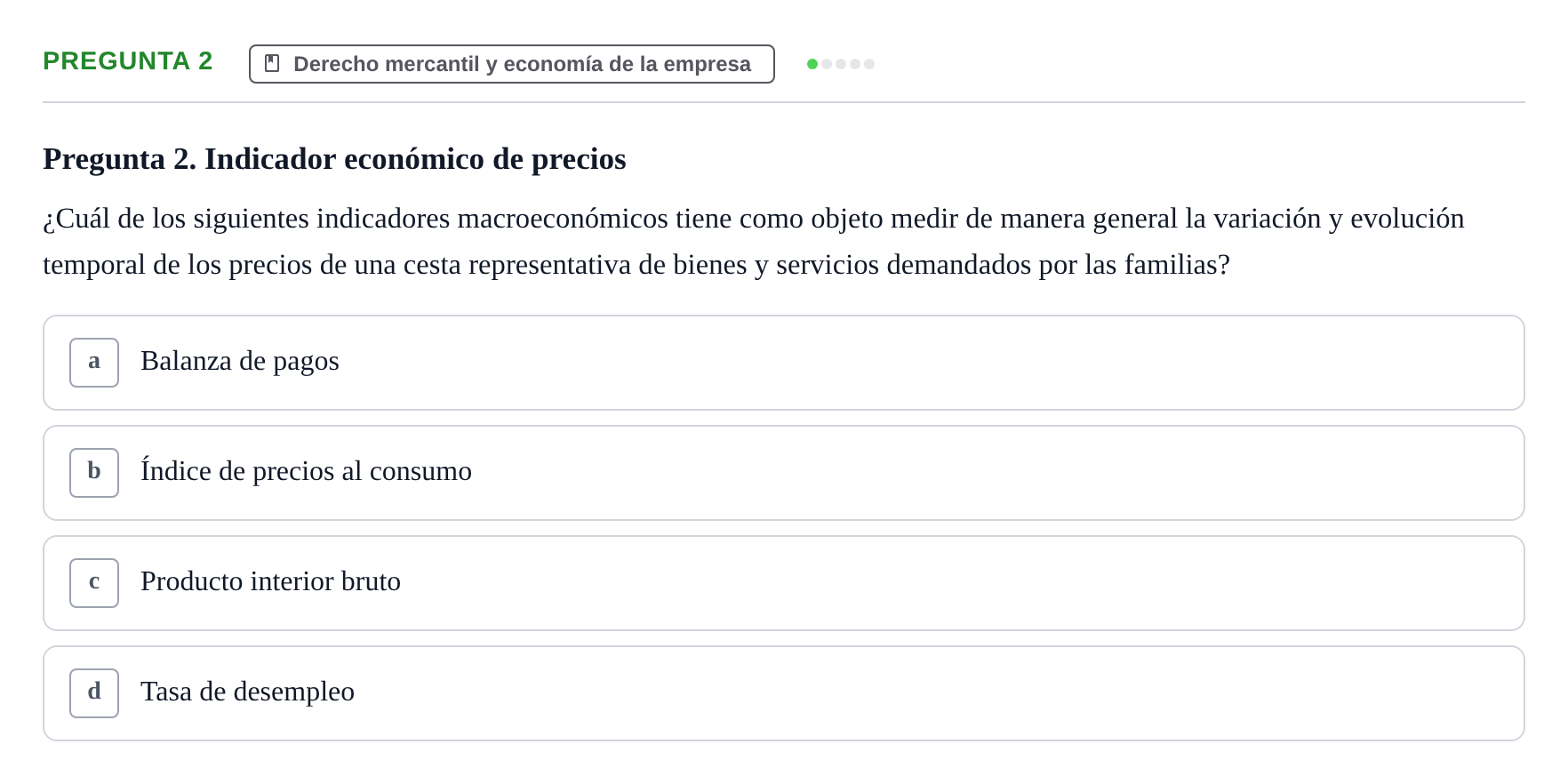 Enunciado: Pregunta 2
