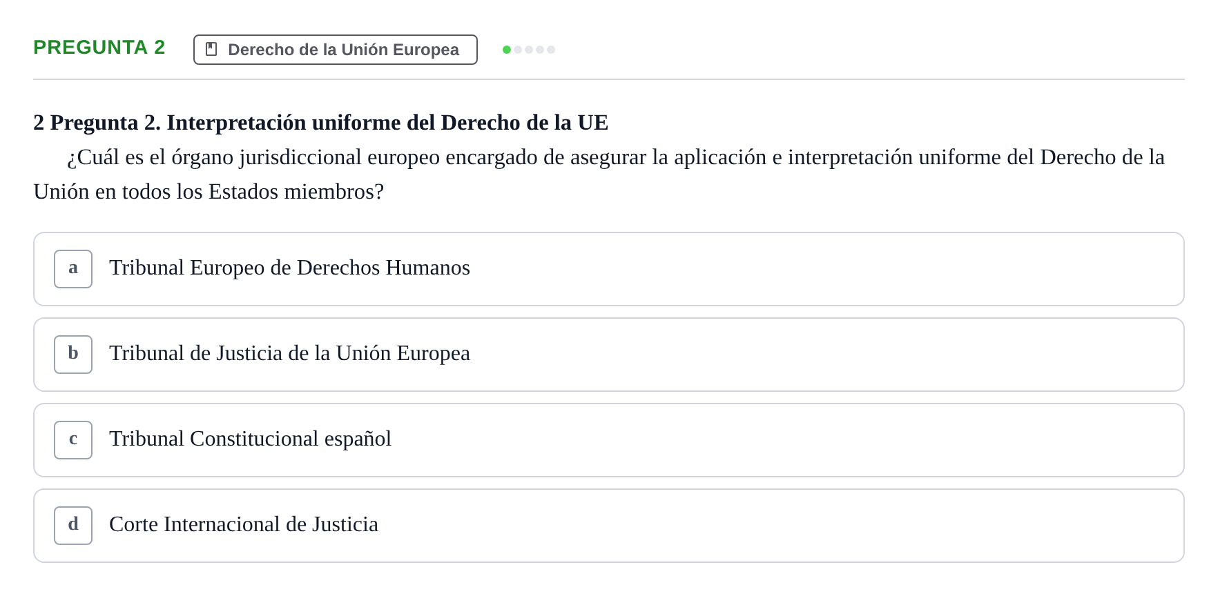 Enunciado: Pregunta 2