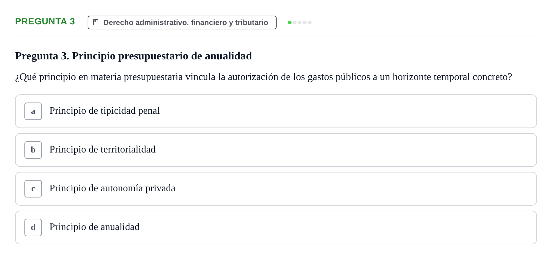 Enunciado: Pregunta 3