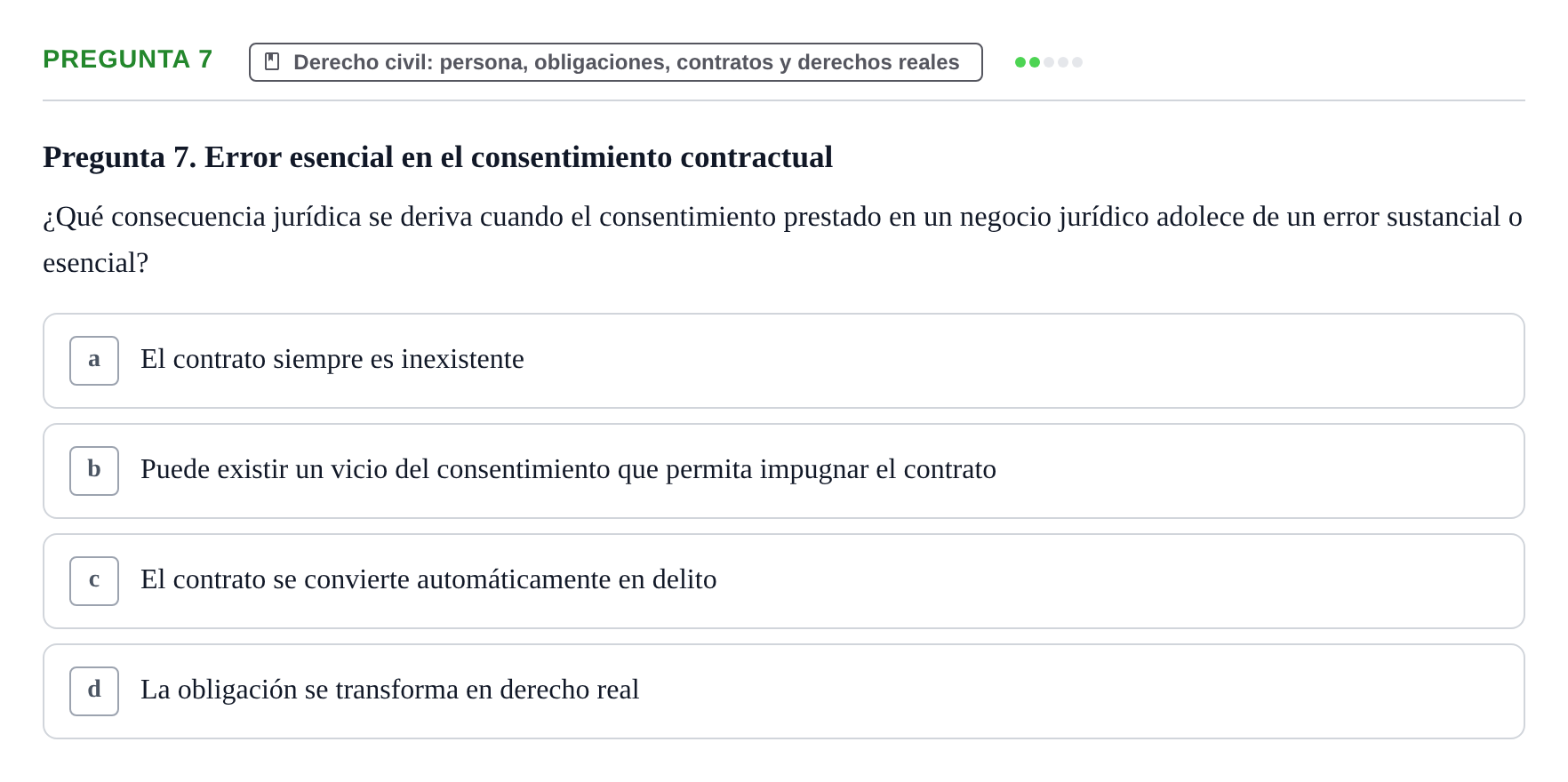Enunciado: Pregunta 7