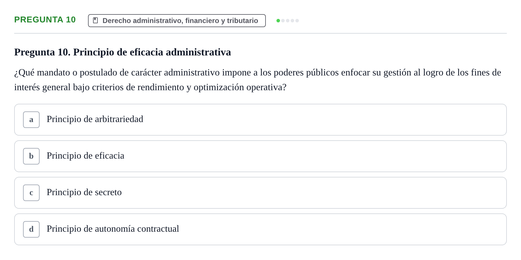 Enunciado: Pregunta 10