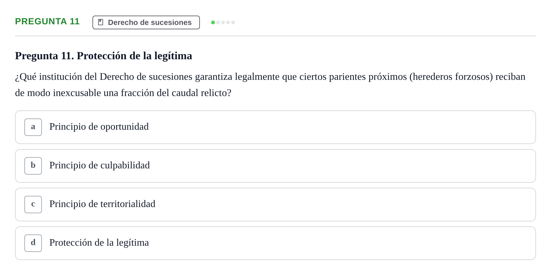 Enunciado: Pregunta 11