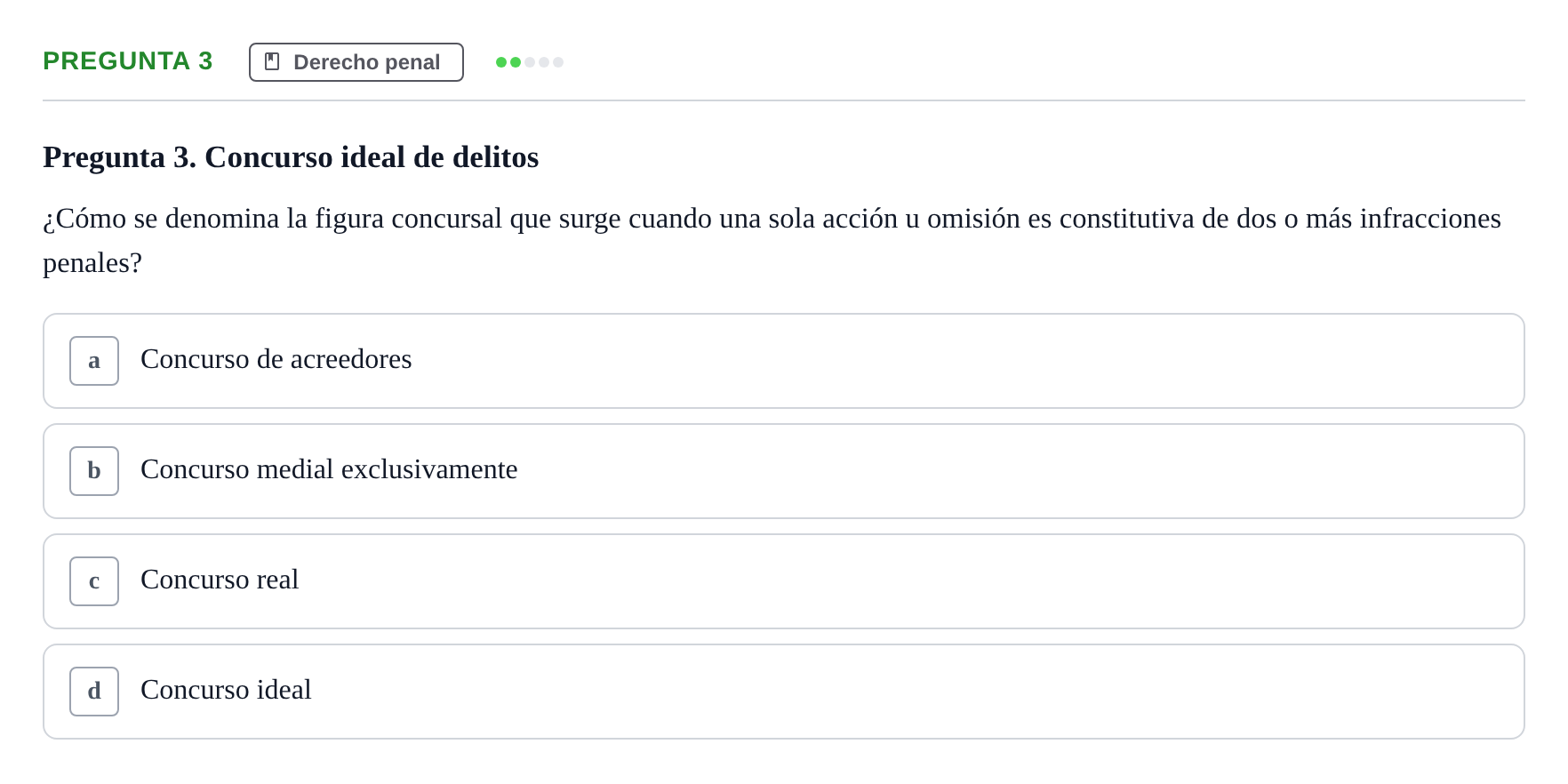 Enunciado: Pregunta 3