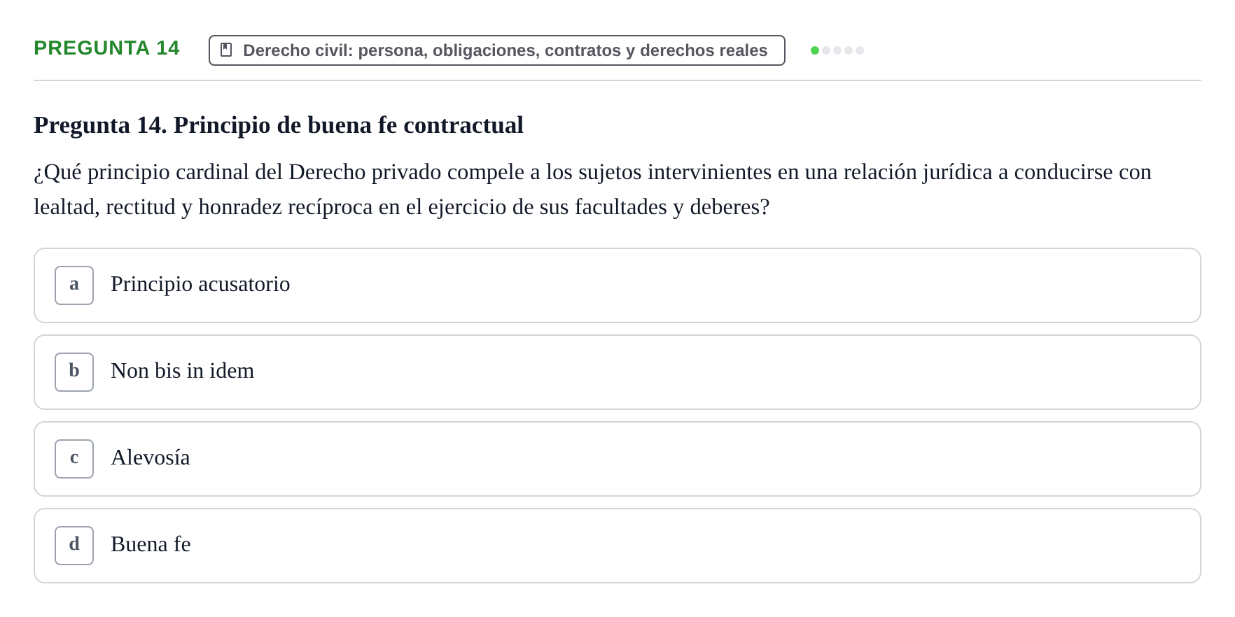 Enunciado: Pregunta 14