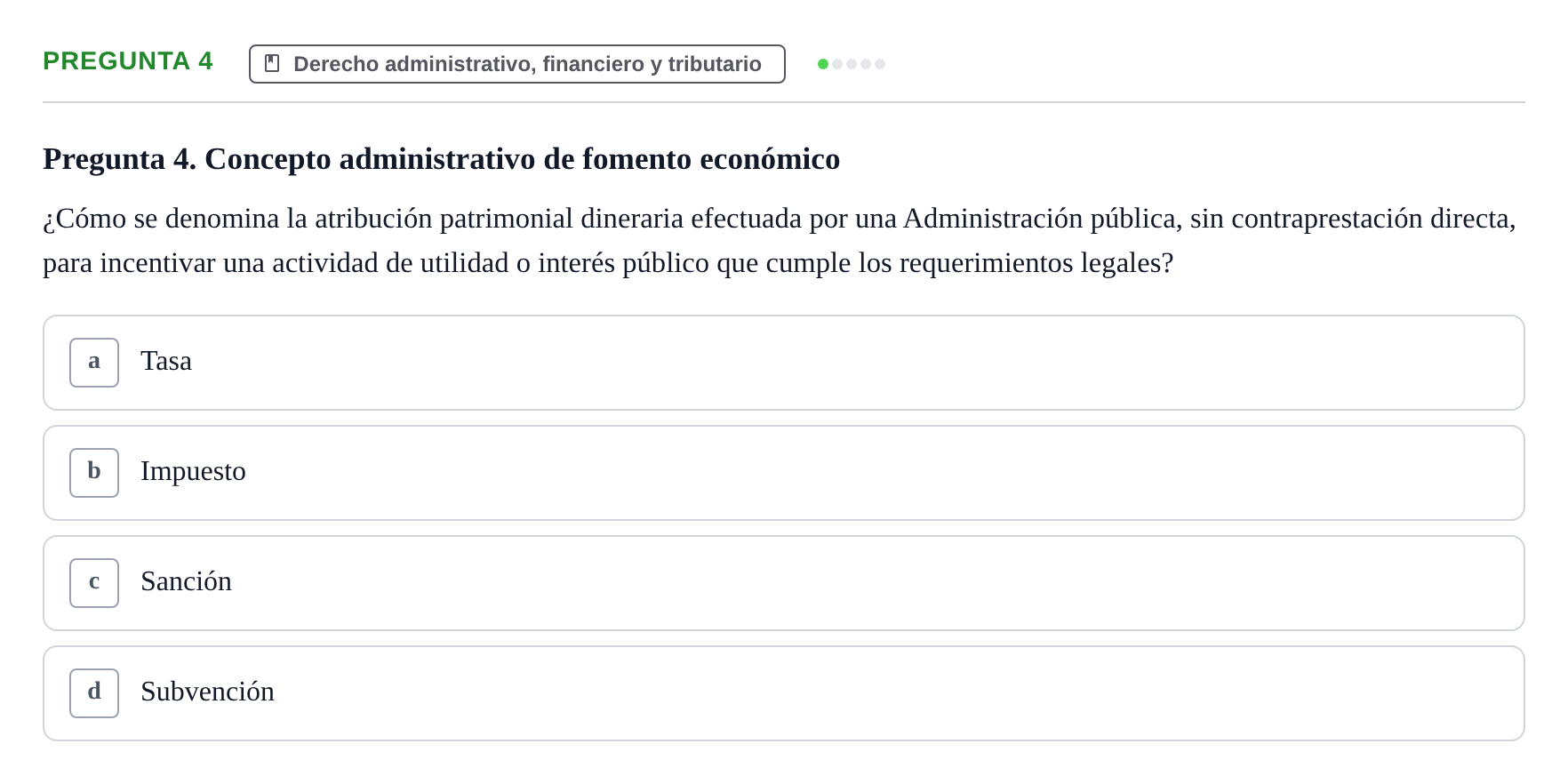 Enunciado: Pregunta 4
