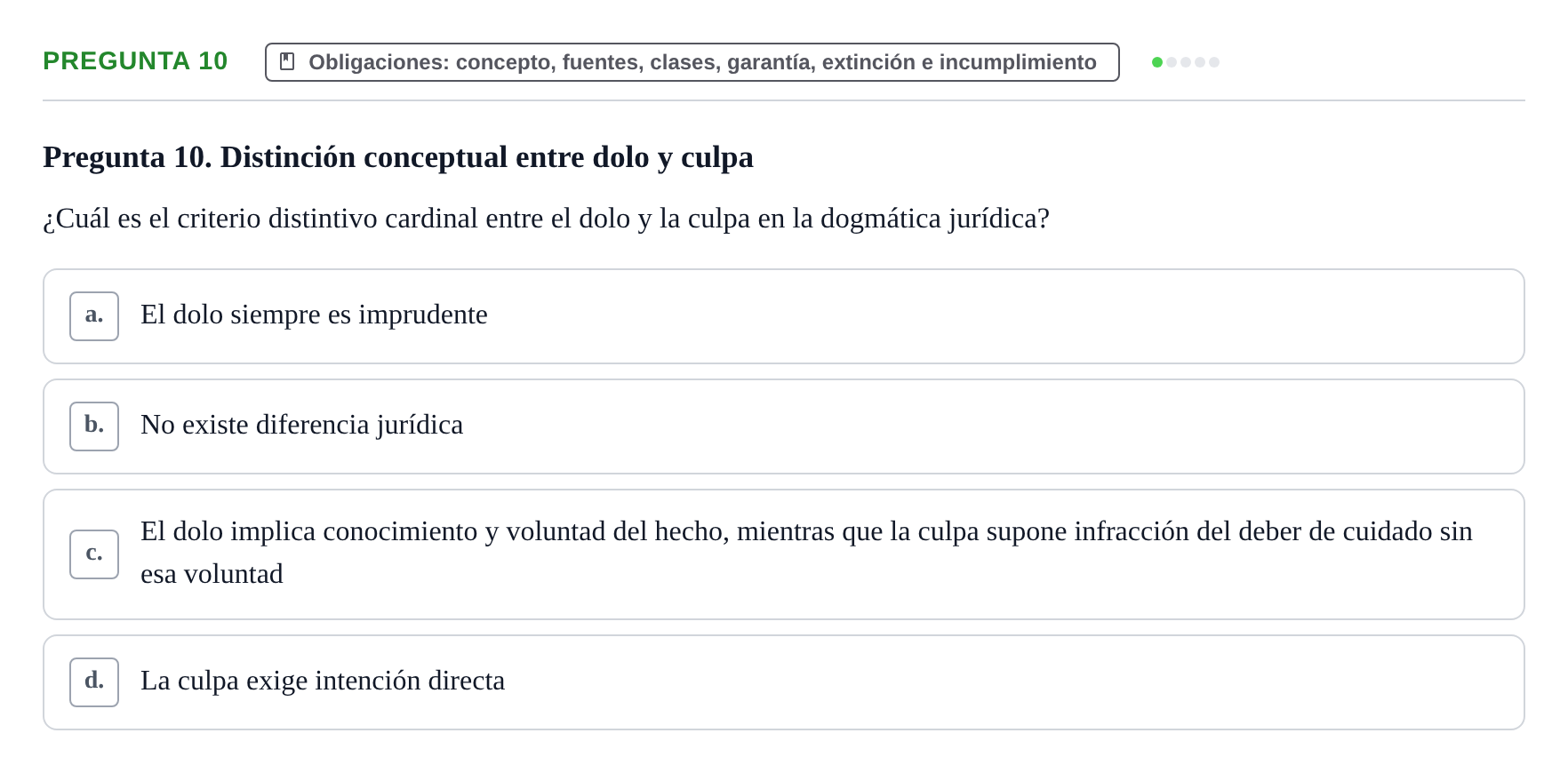 Enunciado: Pregunta 10