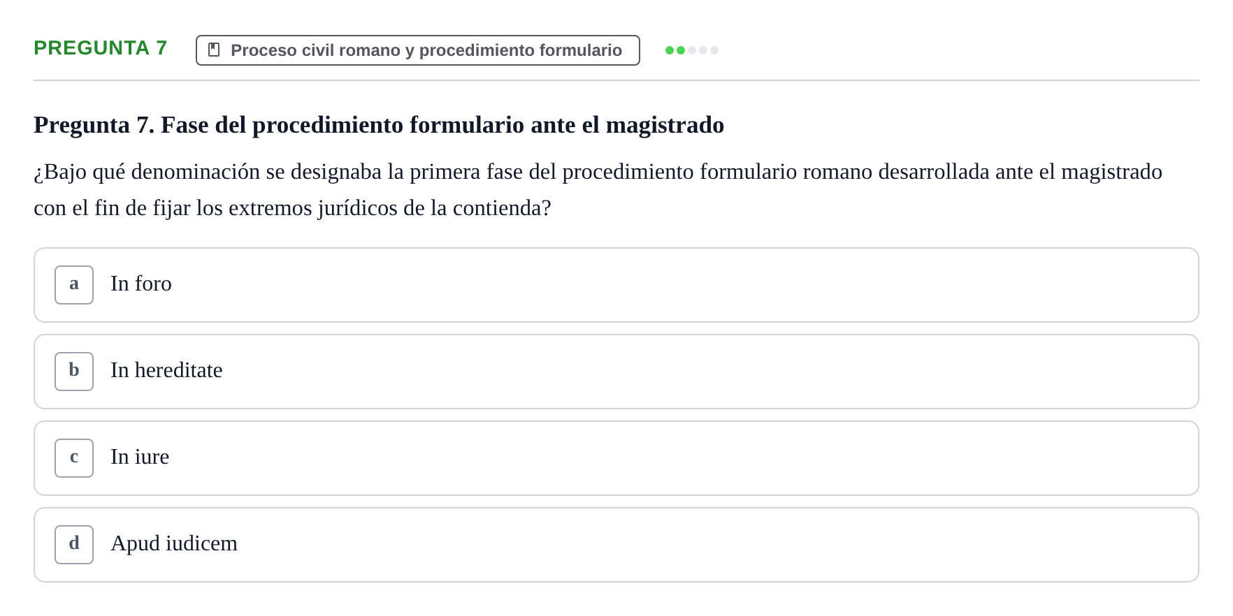 Enunciado: Pregunta 7
