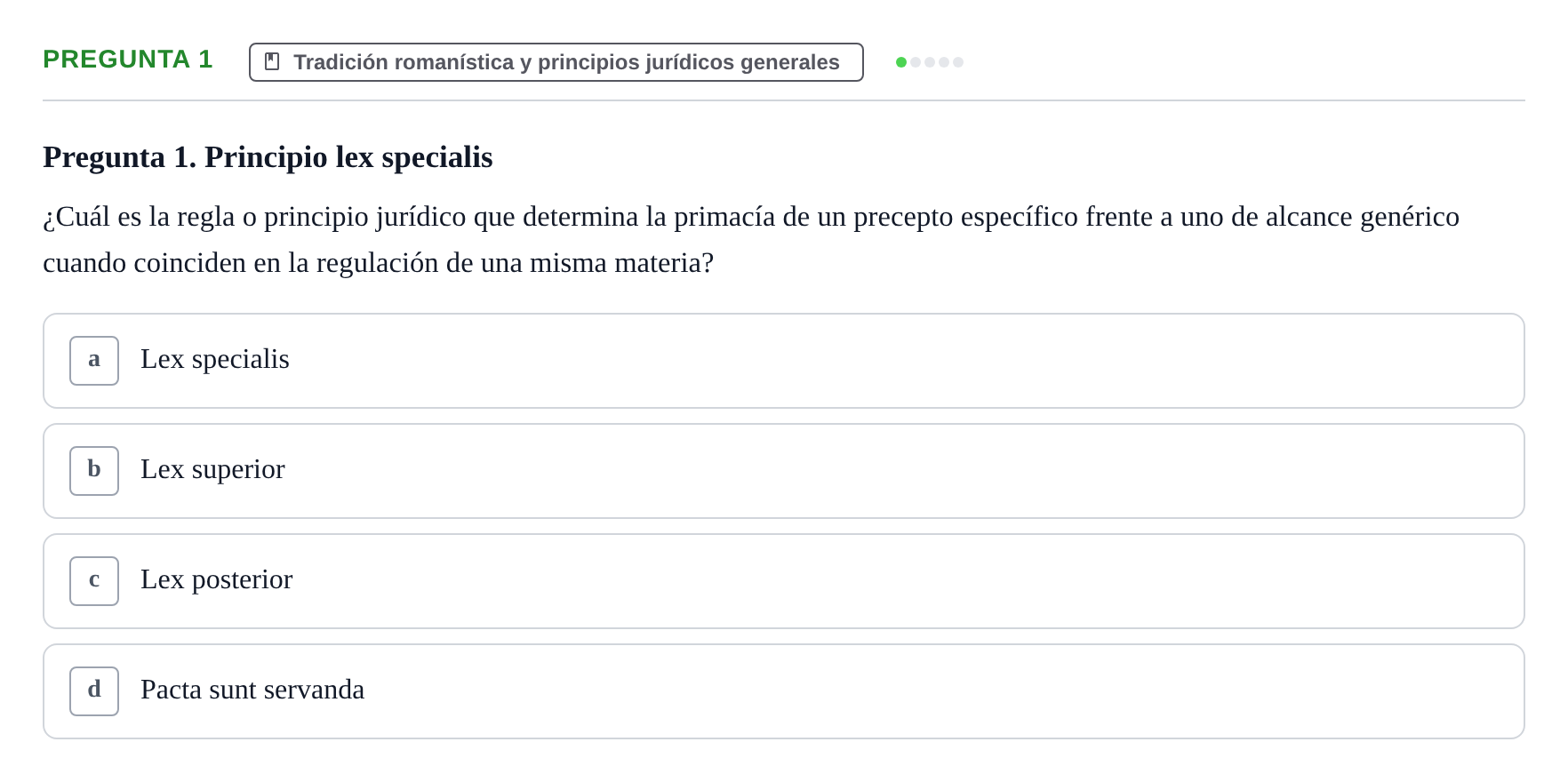 Enunciado: Pregunta 1