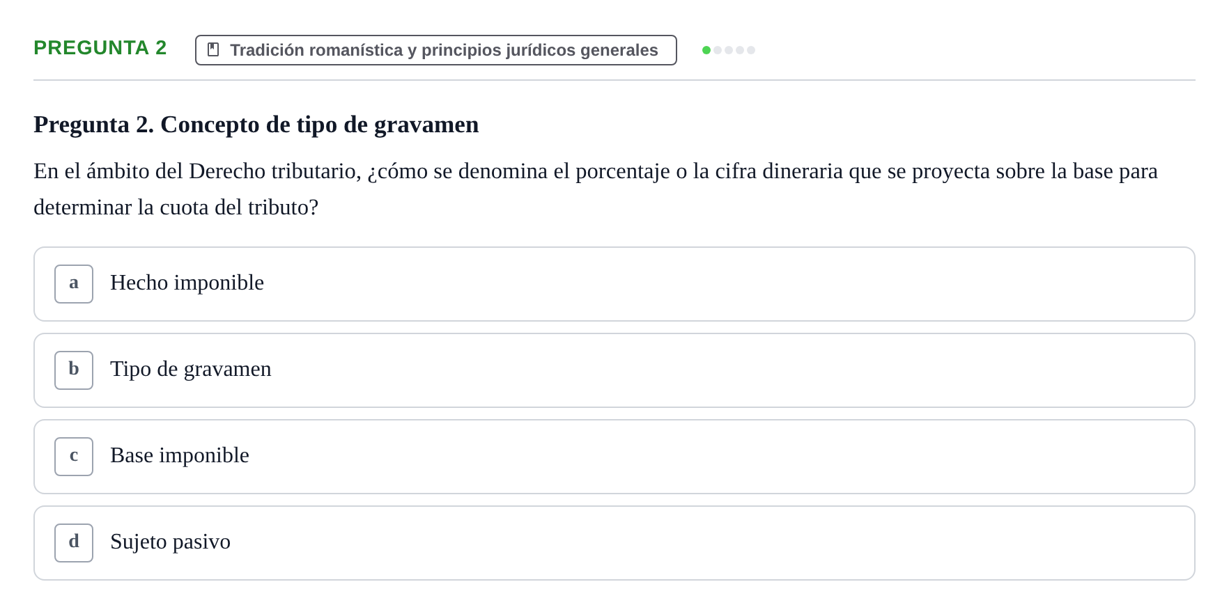 Enunciado: Pregunta 2