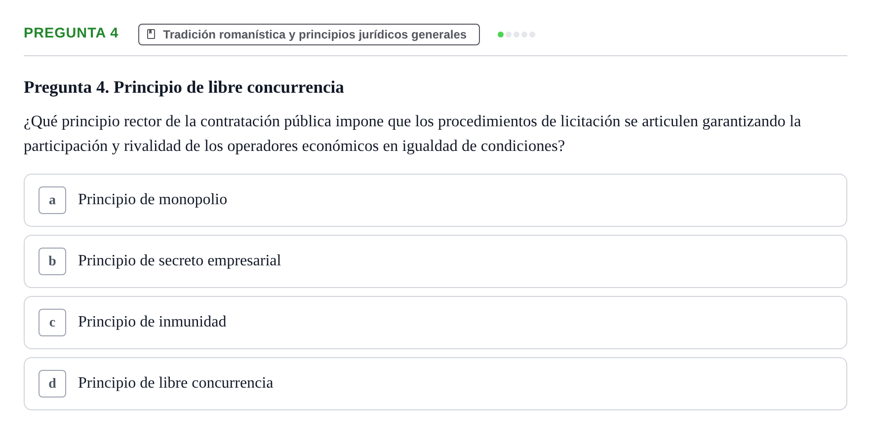Enunciado: Pregunta 4