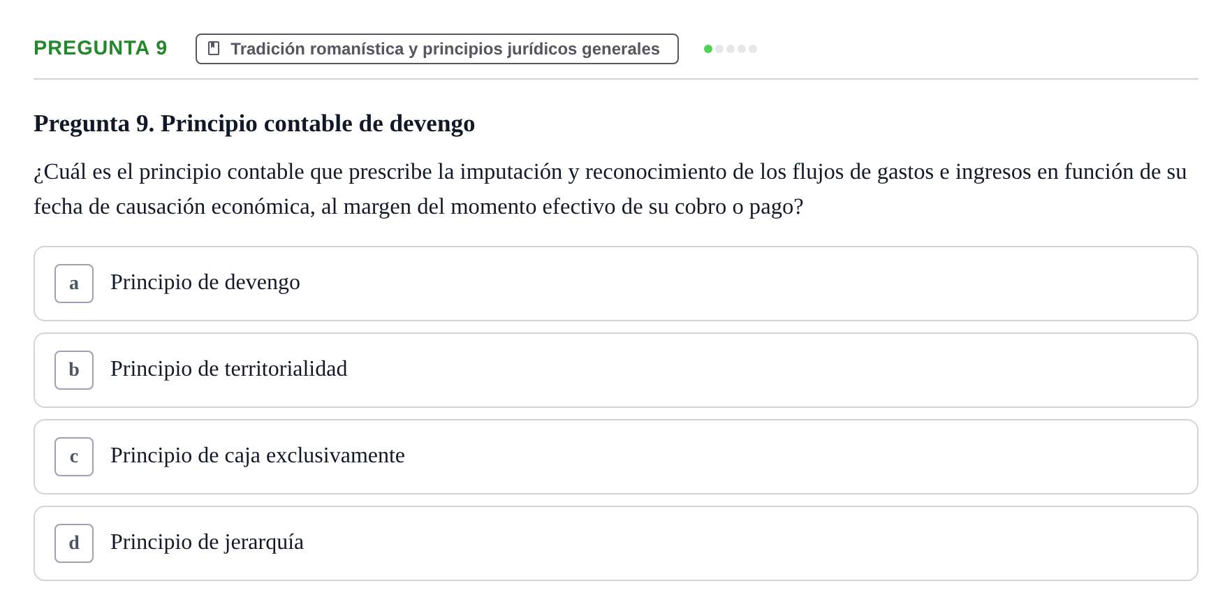 Enunciado: Pregunta 9