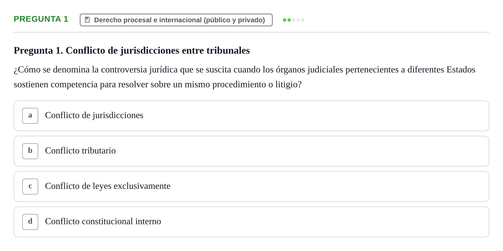 Enunciado: Pregunta 1