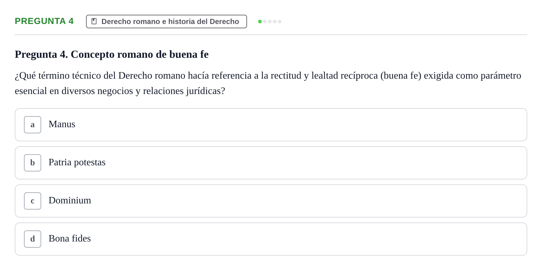 Enunciado: Pregunta 4