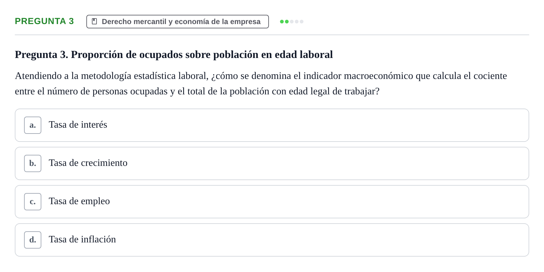 Enunciado: Pregunta 3