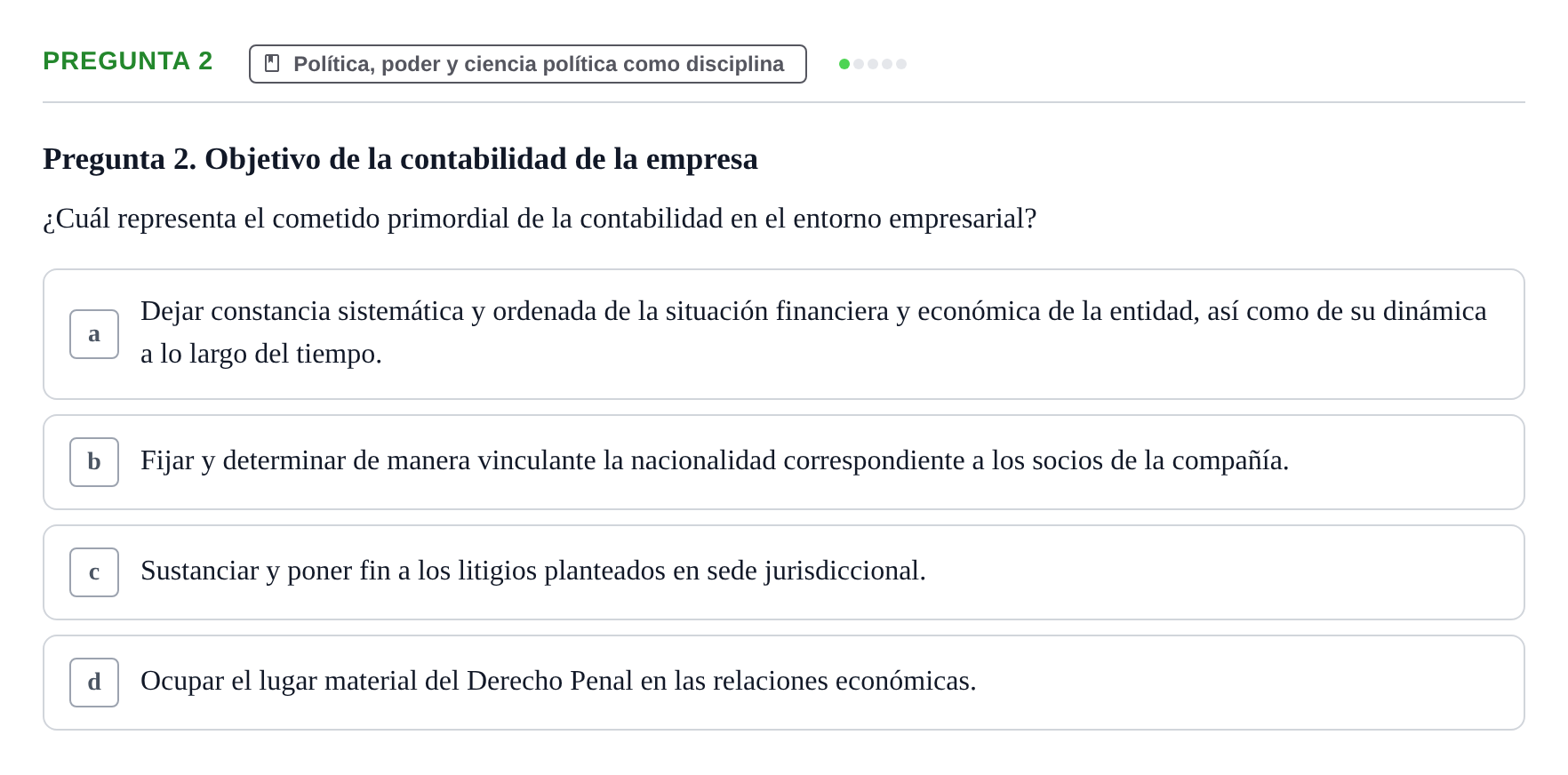 Enunciado: Pregunta 2