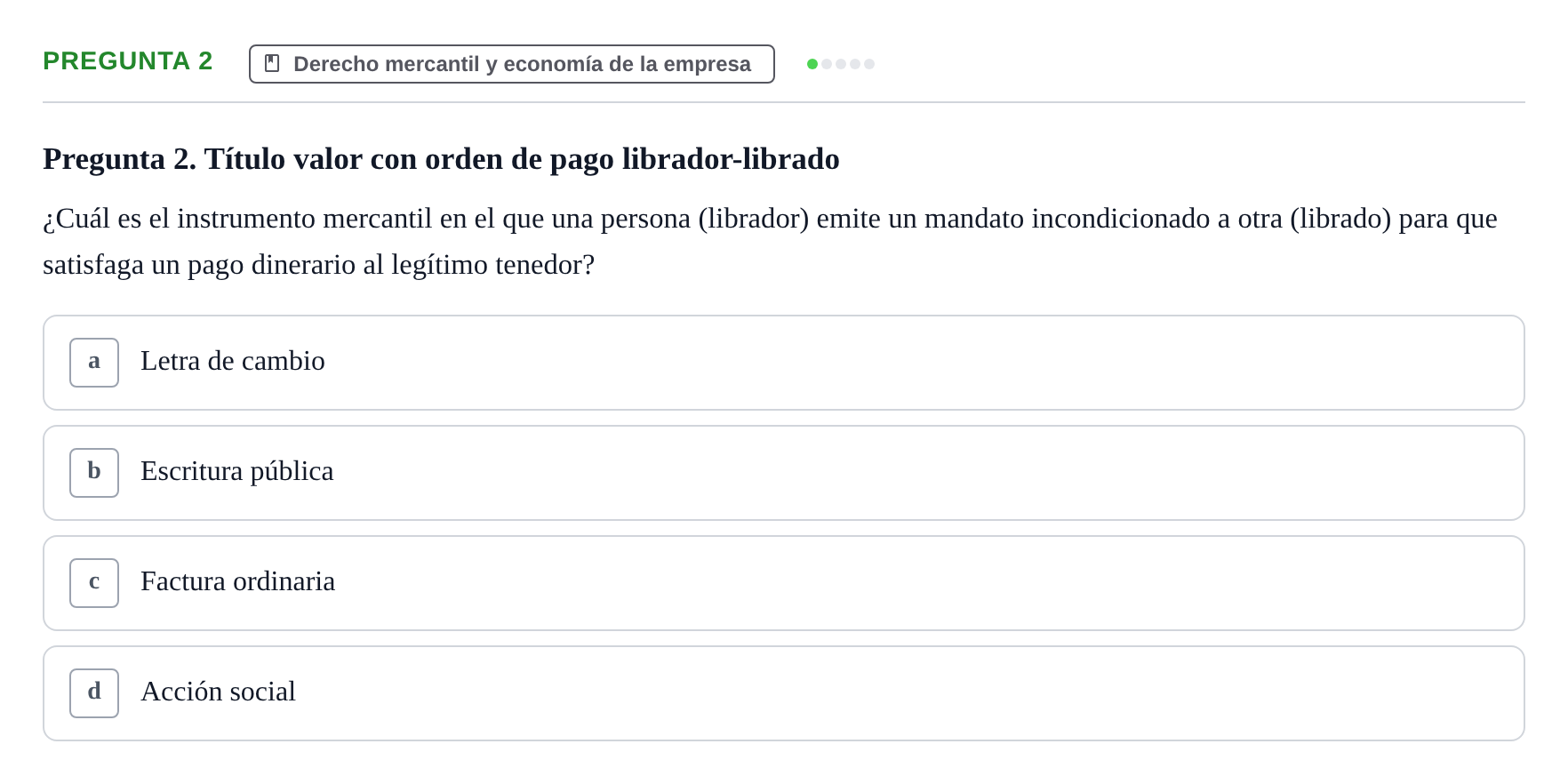 Enunciado: Pregunta 2