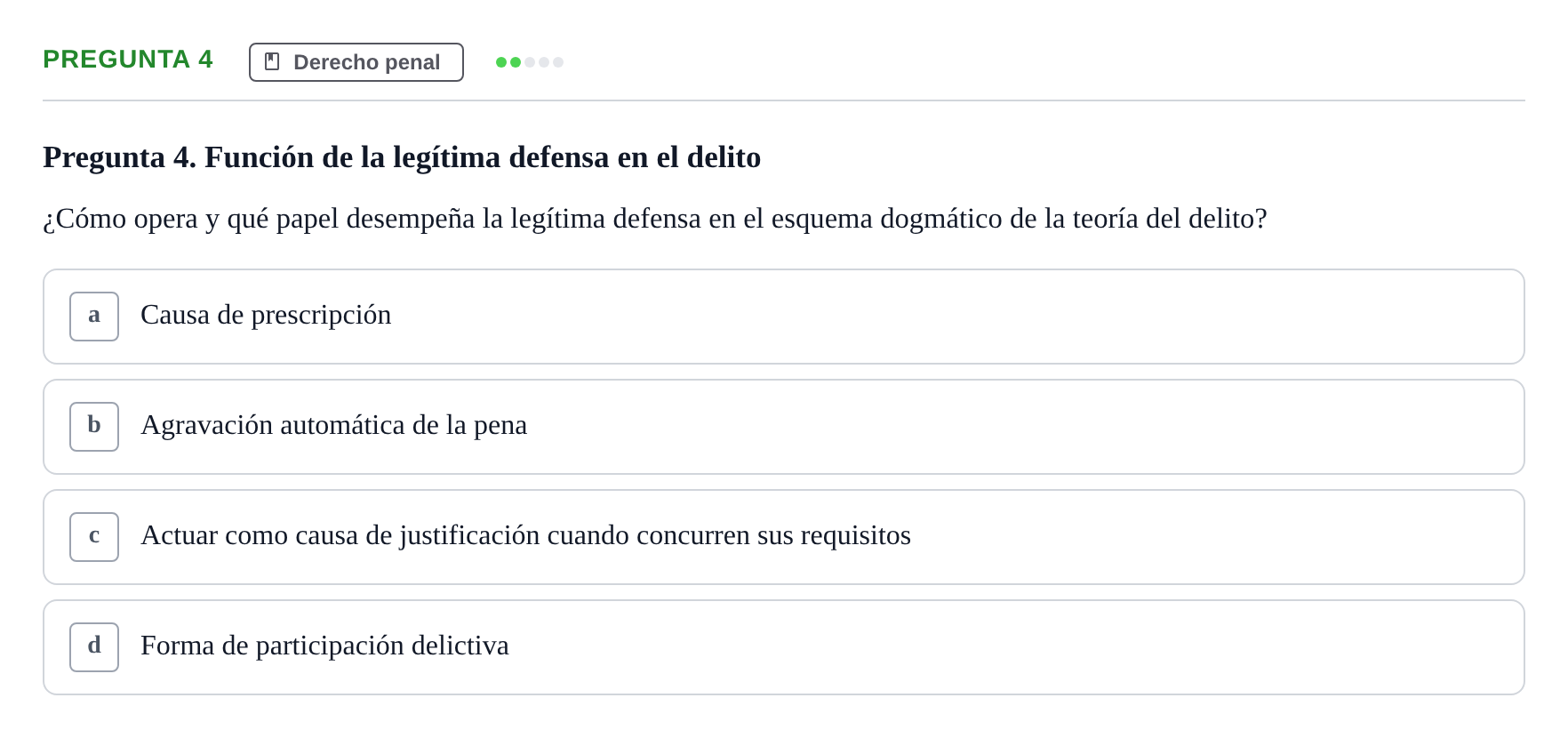 Enunciado: Pregunta 4