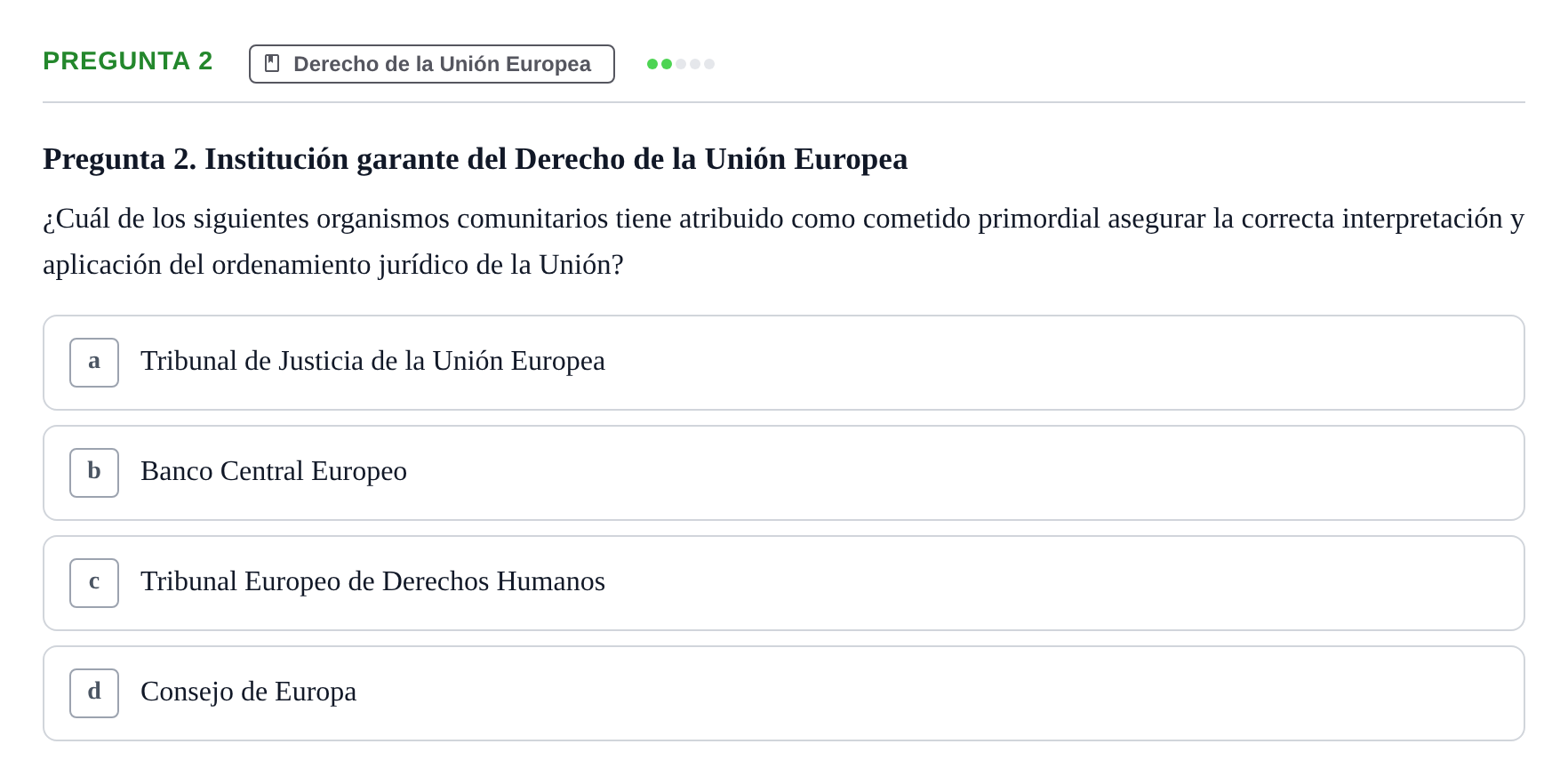 Enunciado: Pregunta 2
