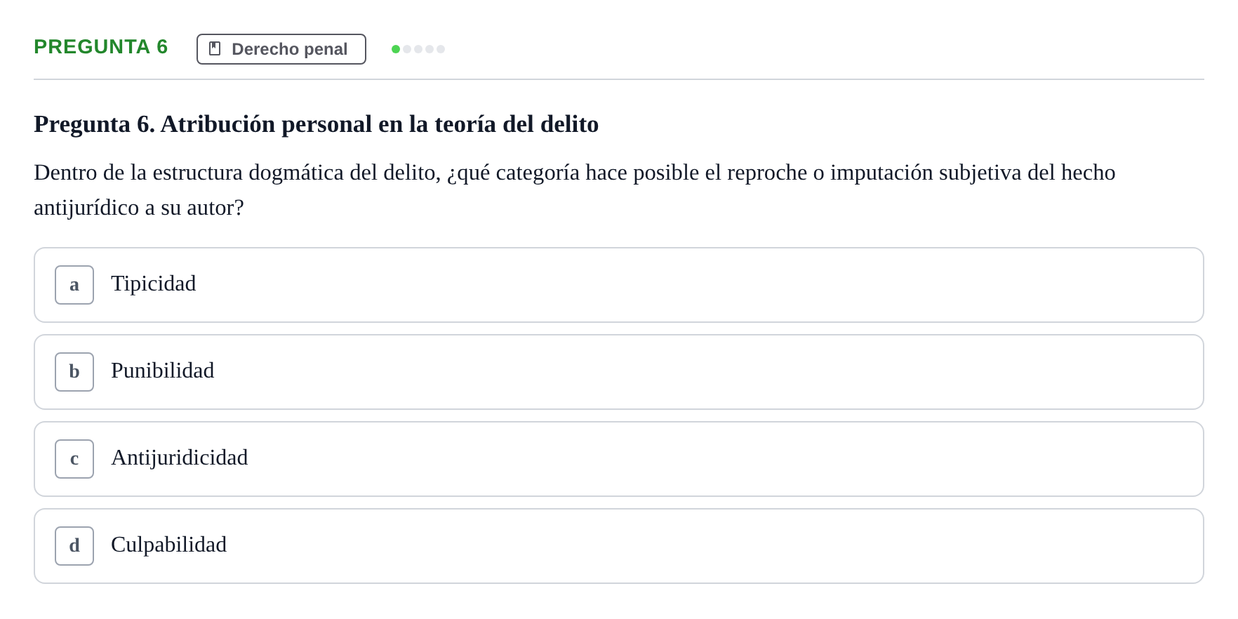 Enunciado: Pregunta 6