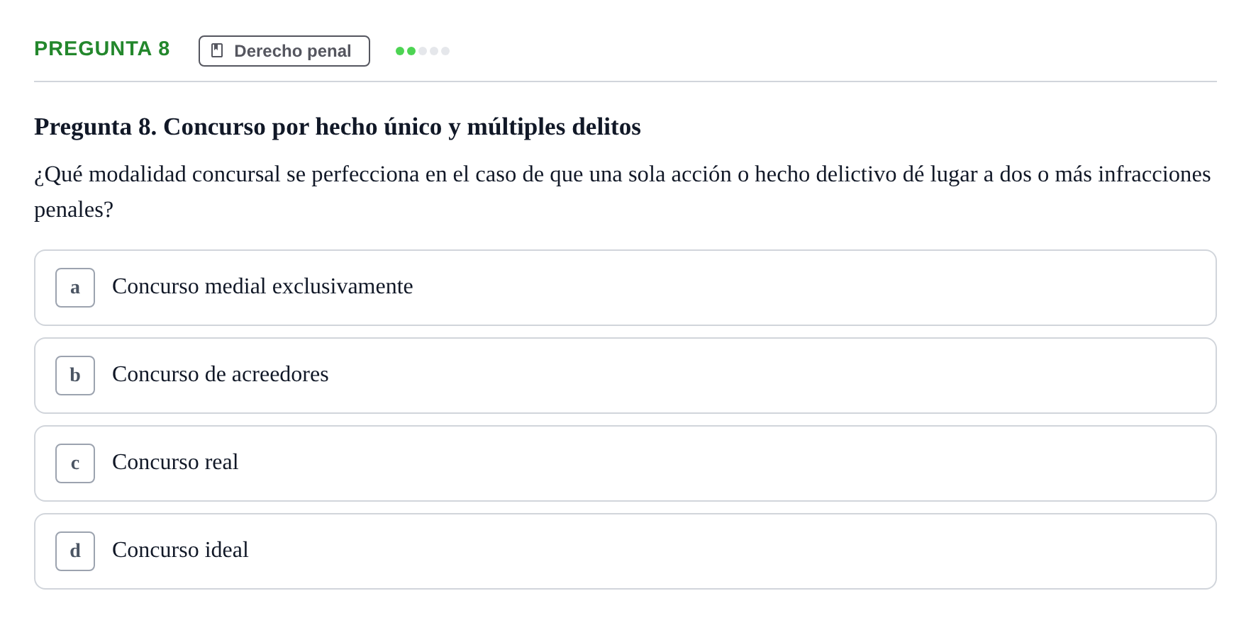 Enunciado: Pregunta 8