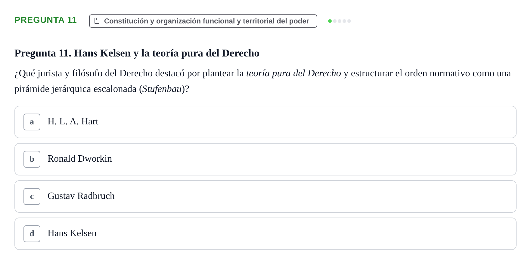 Enunciado: Pregunta 11