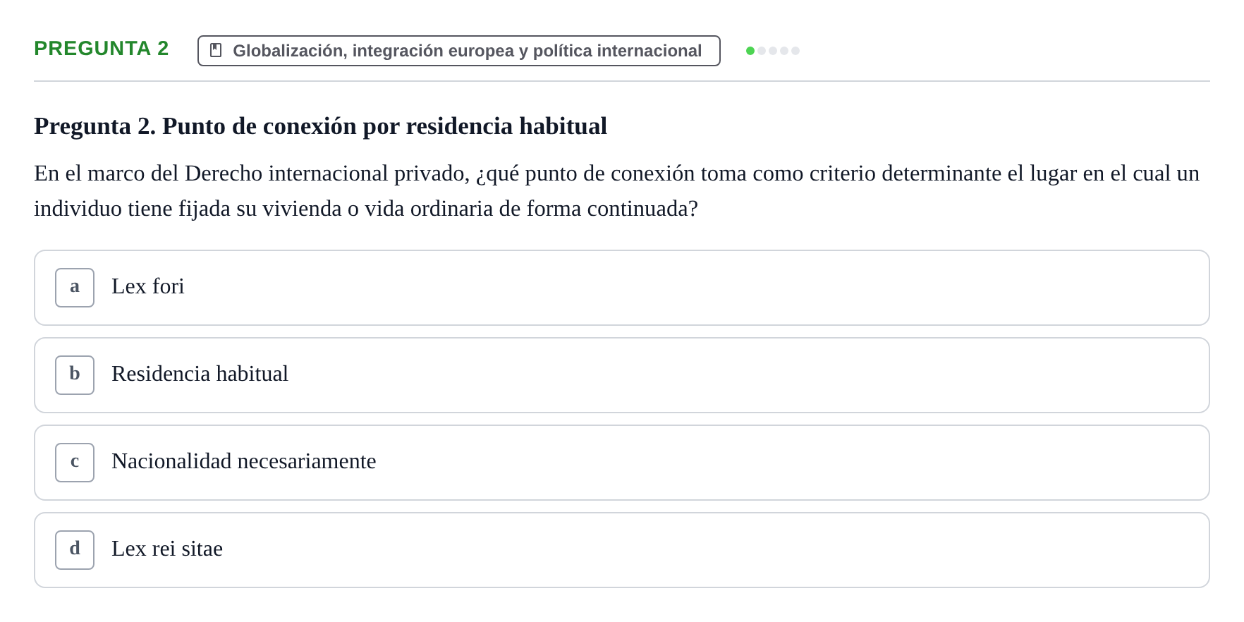 Enunciado: Pregunta 2