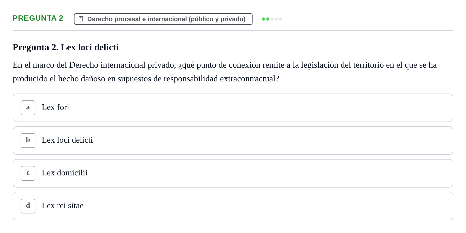 Enunciado: Pregunta 2