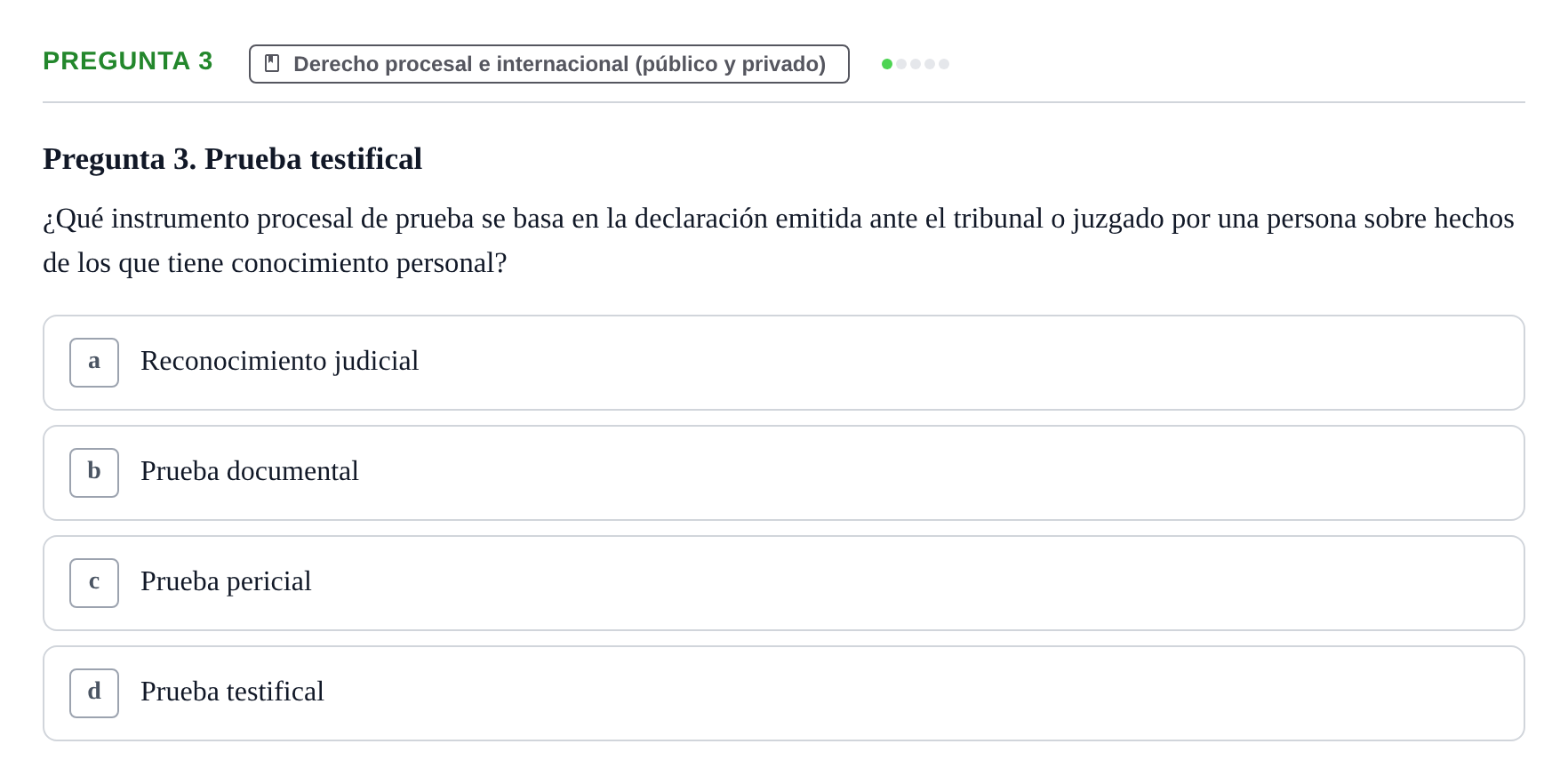 Enunciado: Pregunta 3