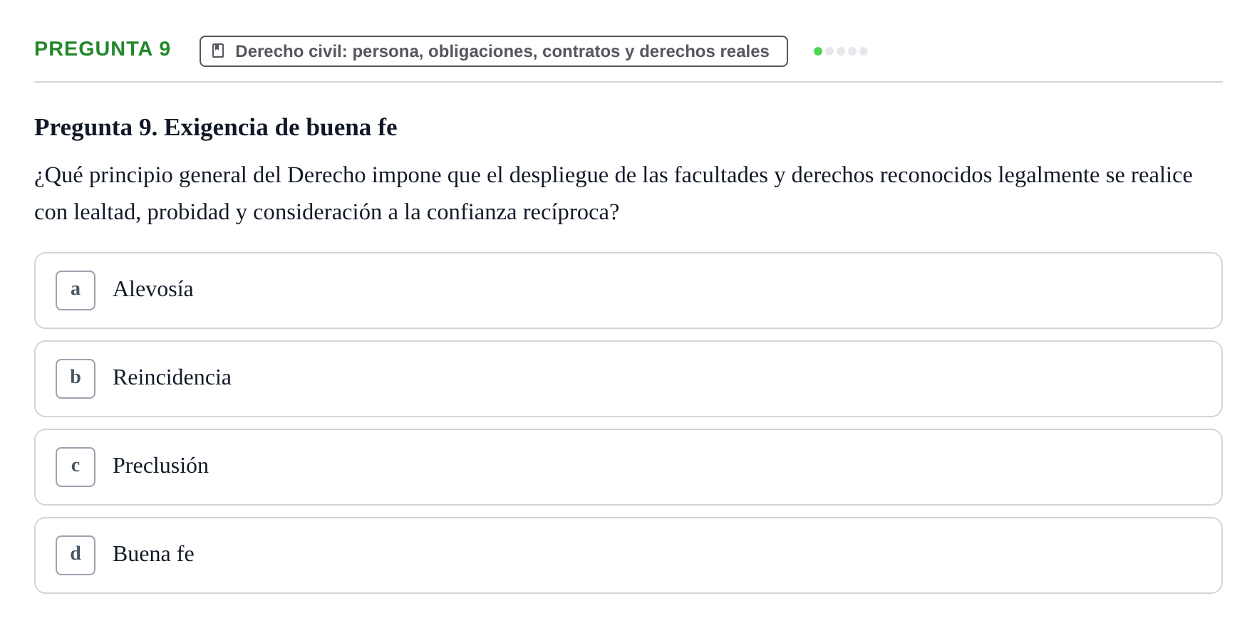 Enunciado: Pregunta 9