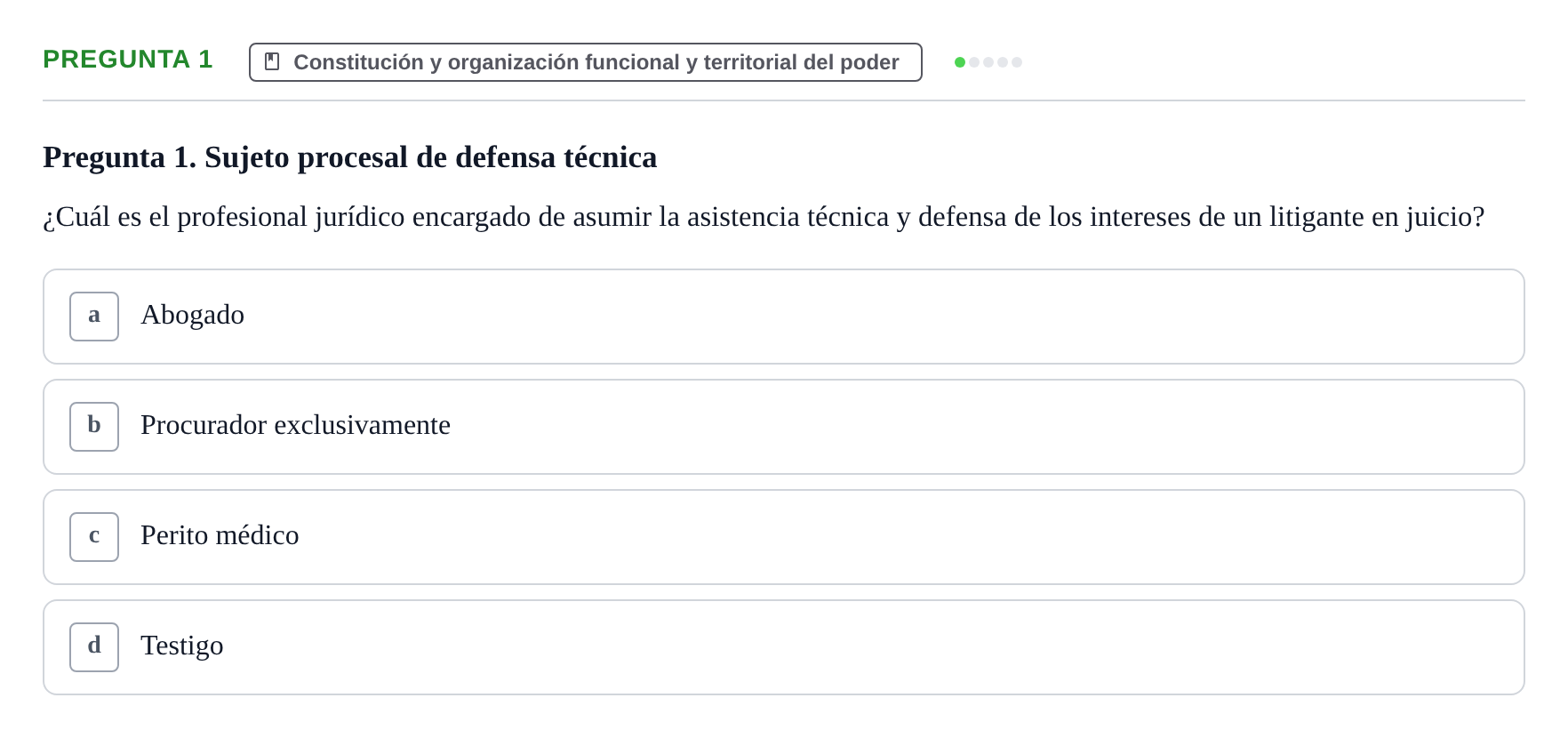 Enunciado: Pregunta 1