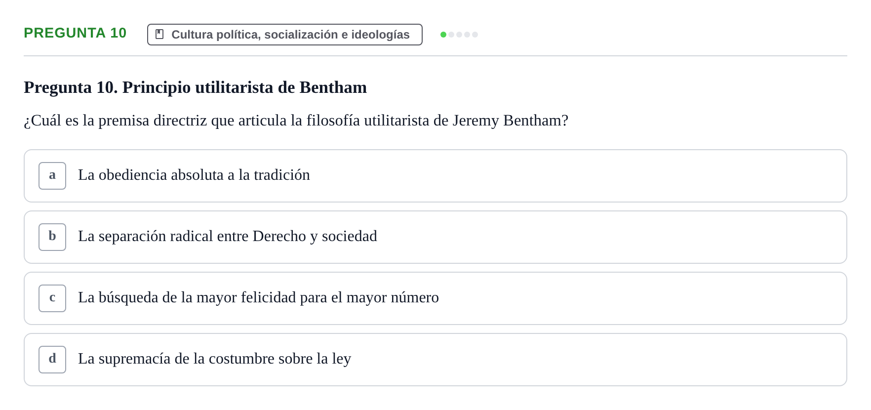 Enunciado: Pregunta 10