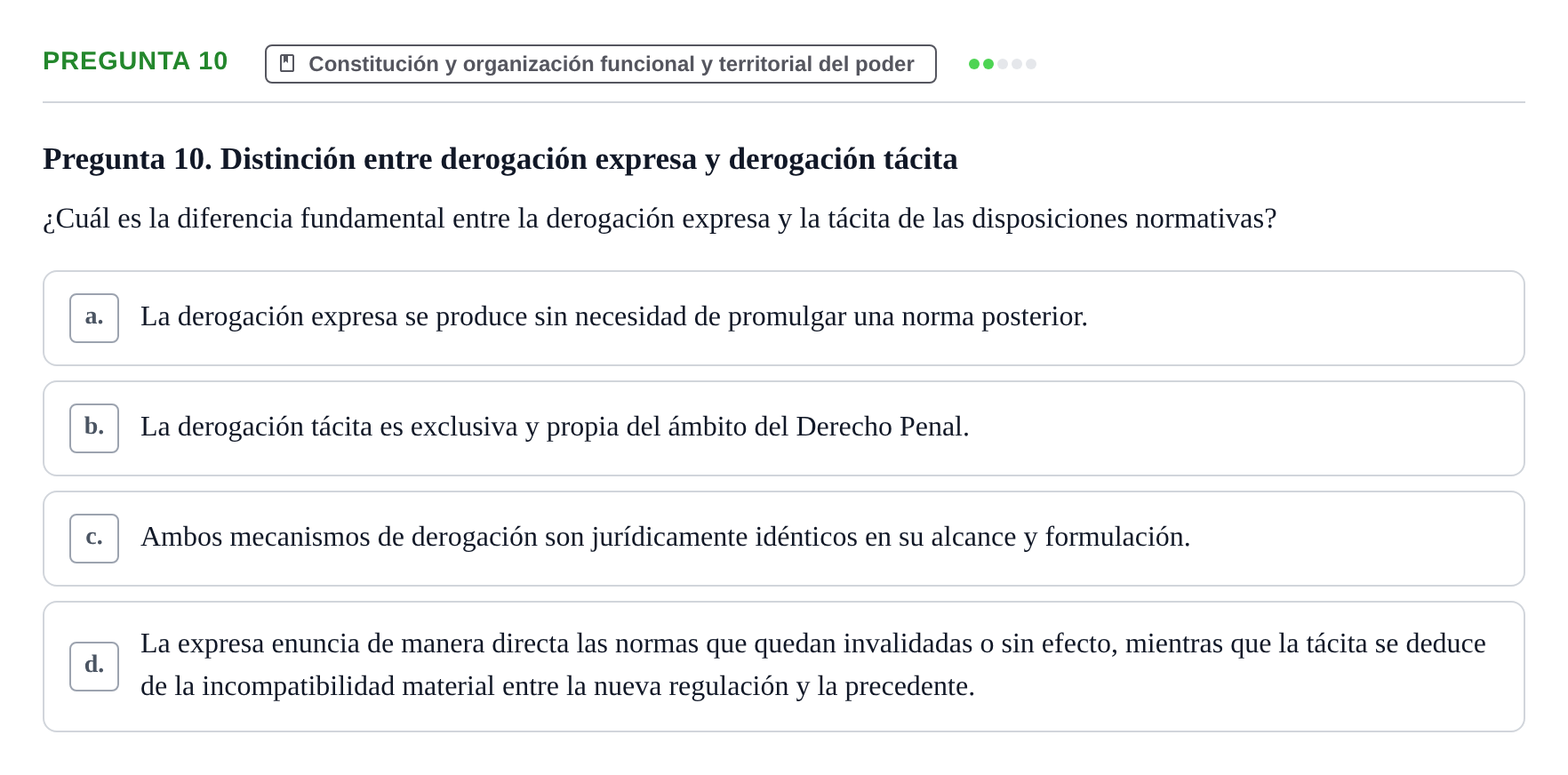 Enunciado: Pregunta 10