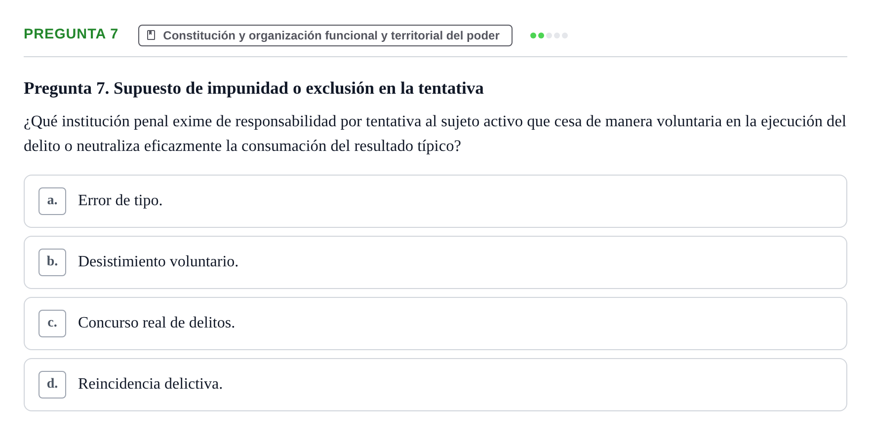 Enunciado: Pregunta 7