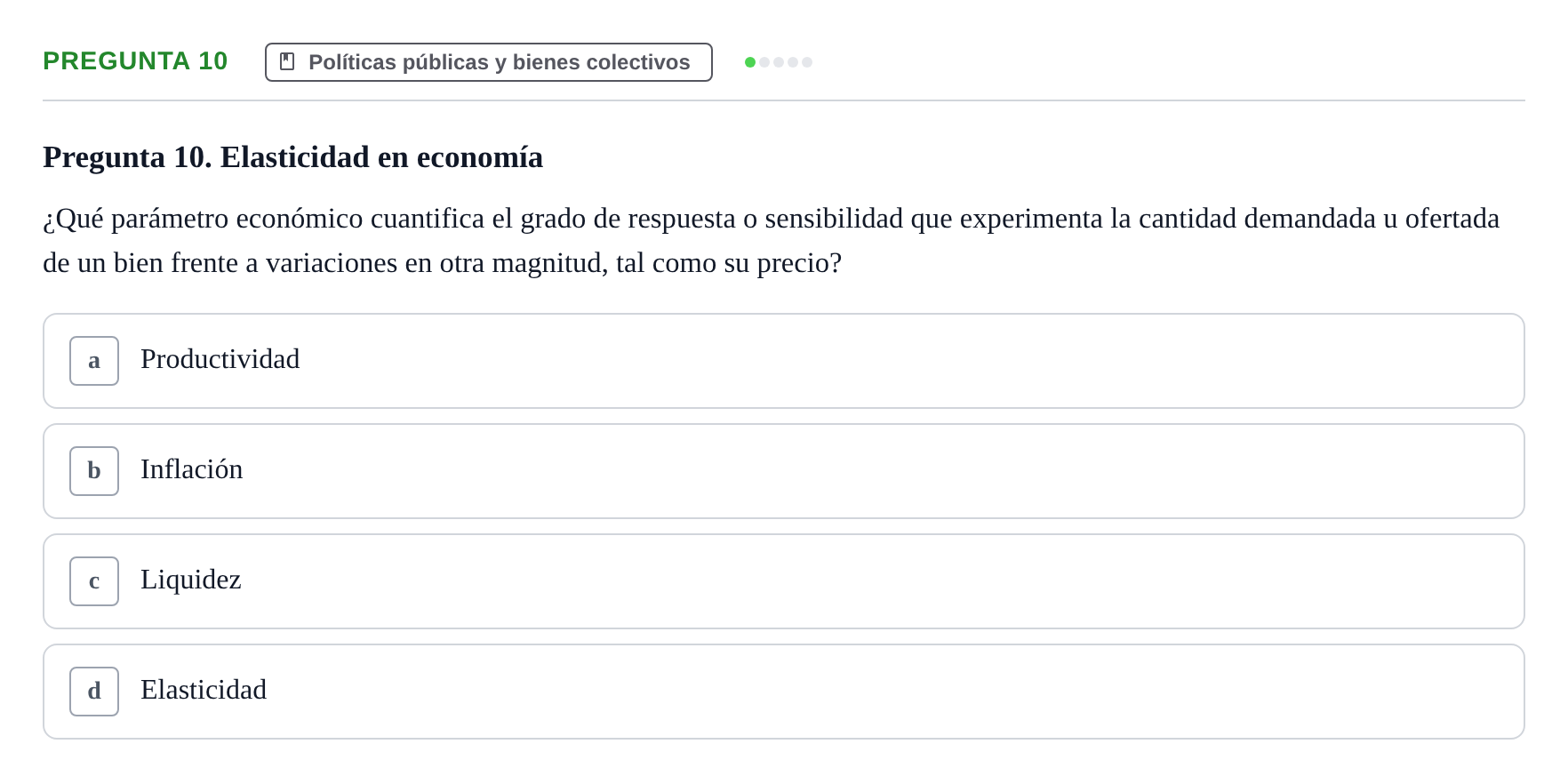 Enunciado: Pregunta 10