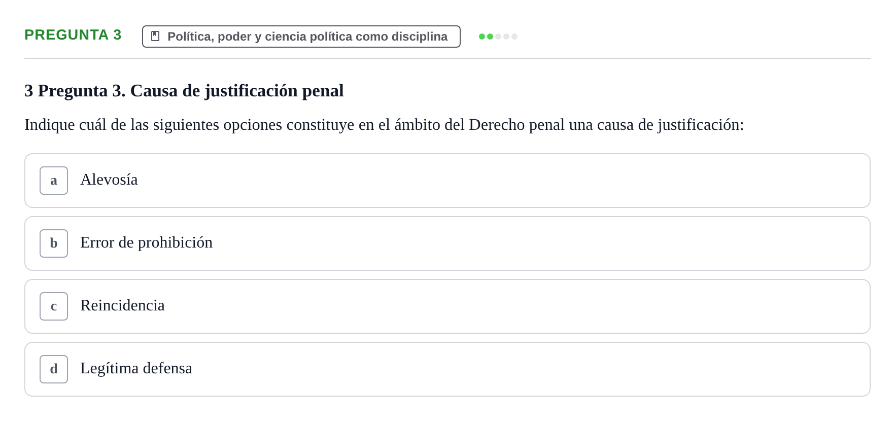 Enunciado: Pregunta 3