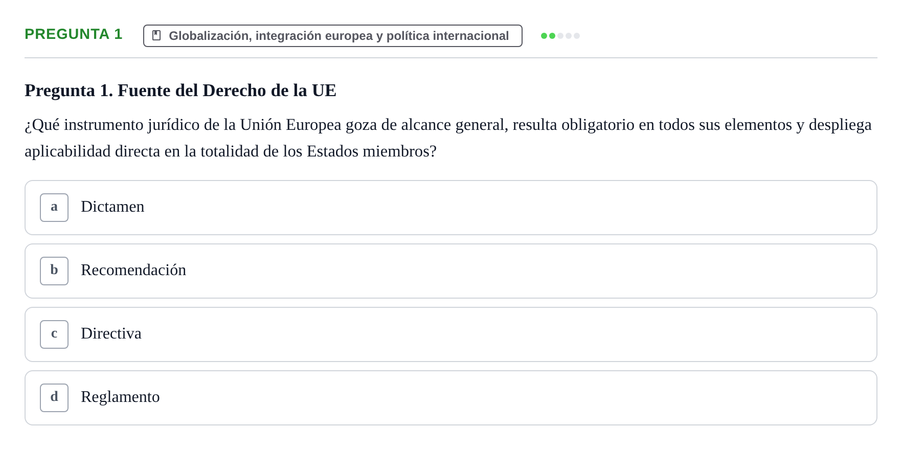 Enunciado: Pregunta 1