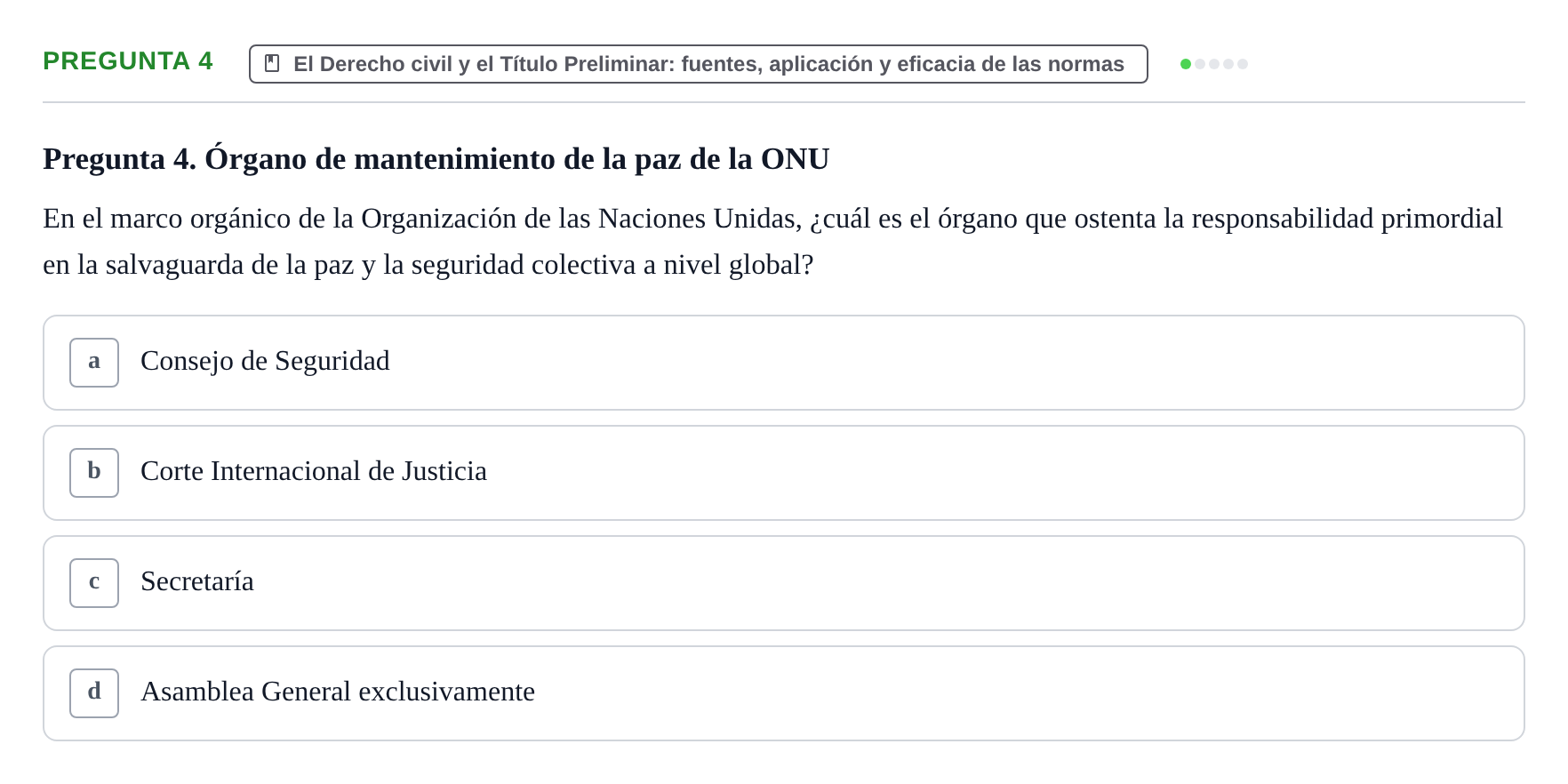 Enunciado: Pregunta 4