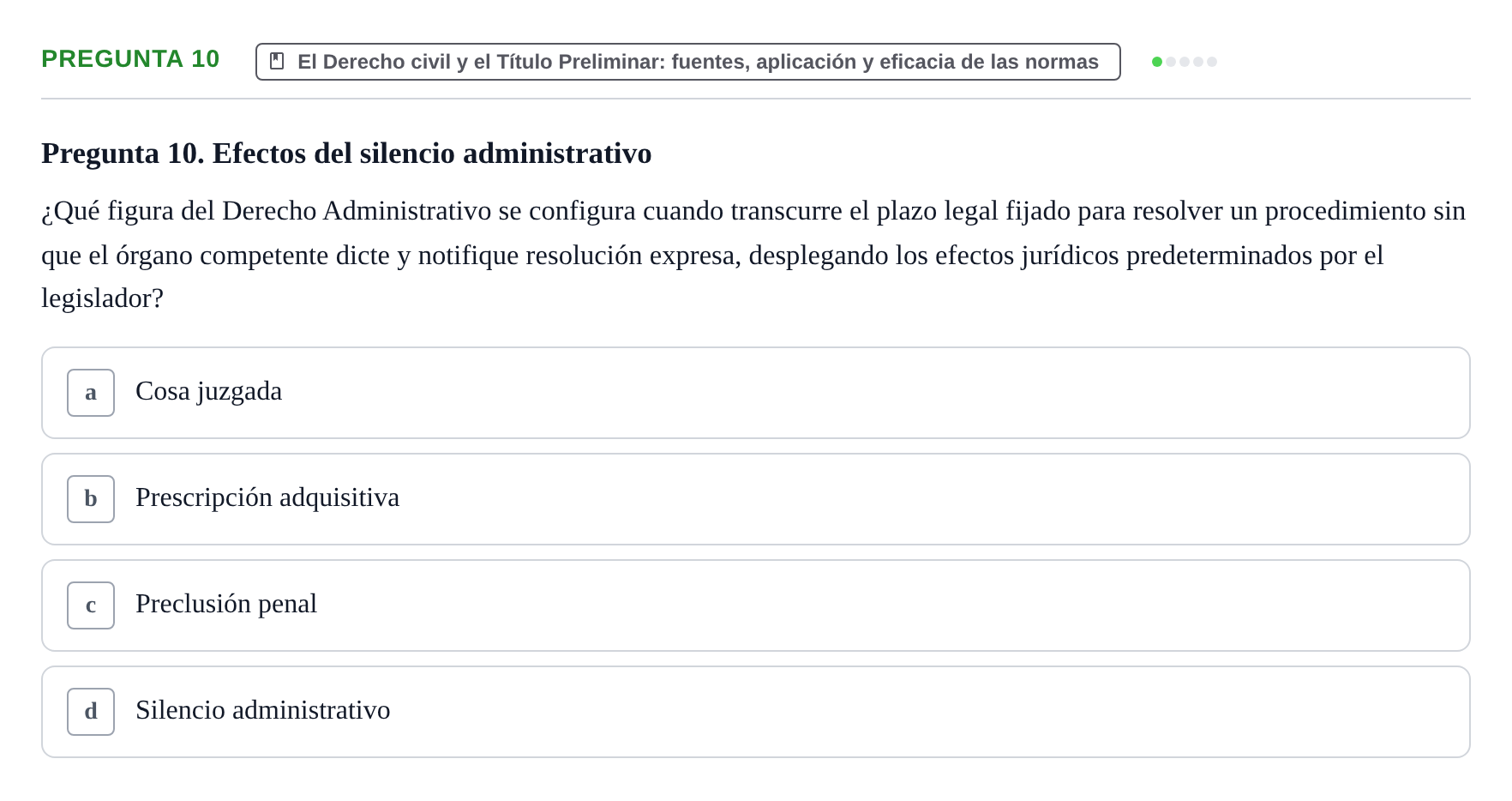 Enunciado: Pregunta 10