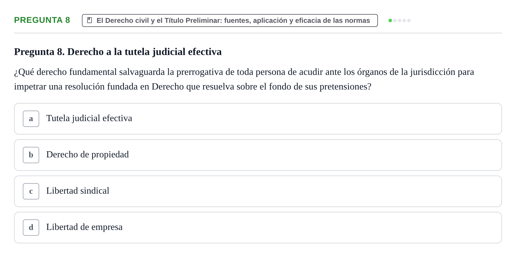 Enunciado: Pregunta 8