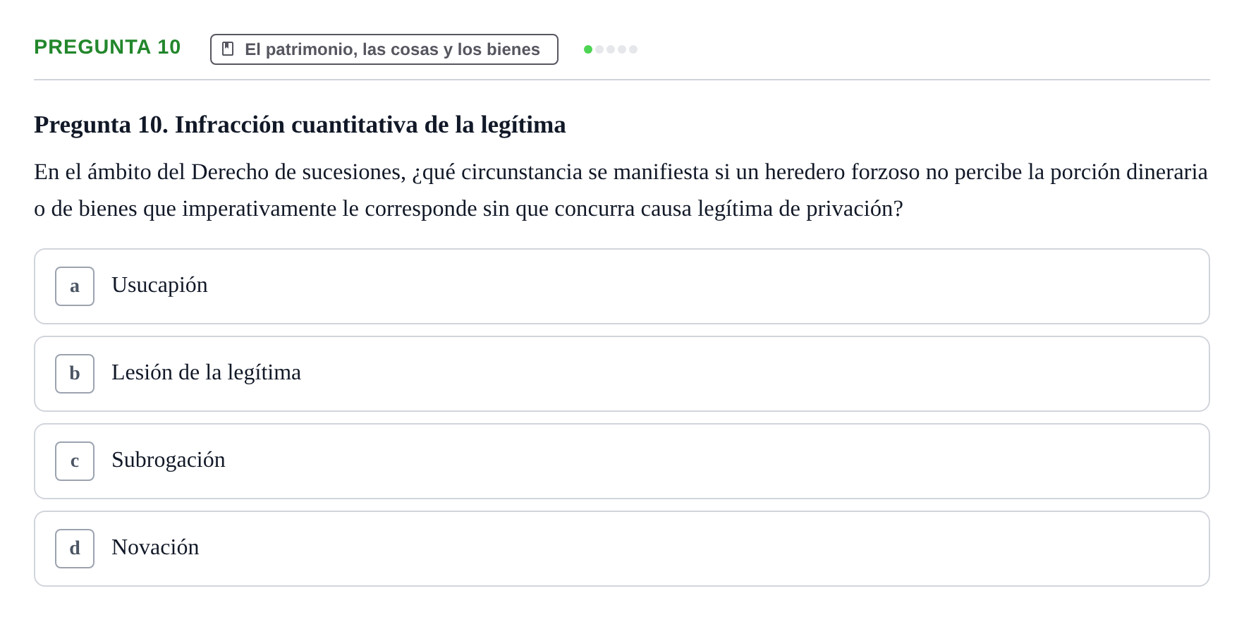 Enunciado: Pregunta 10