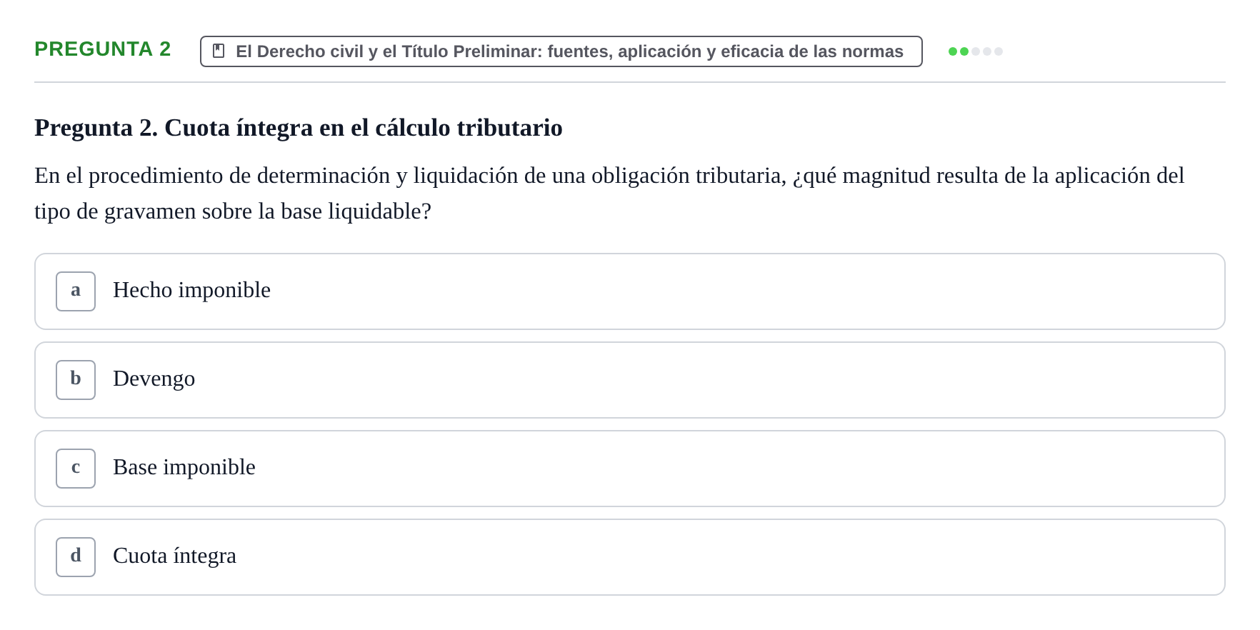 Enunciado: Pregunta 2