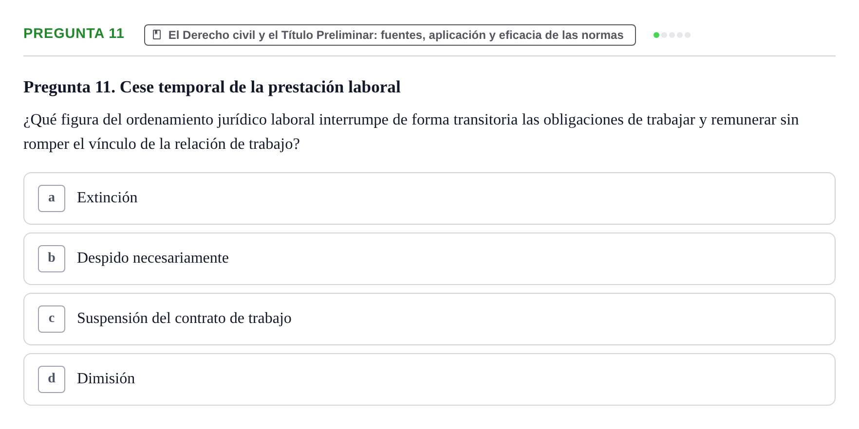 Enunciado: Pregunta 11