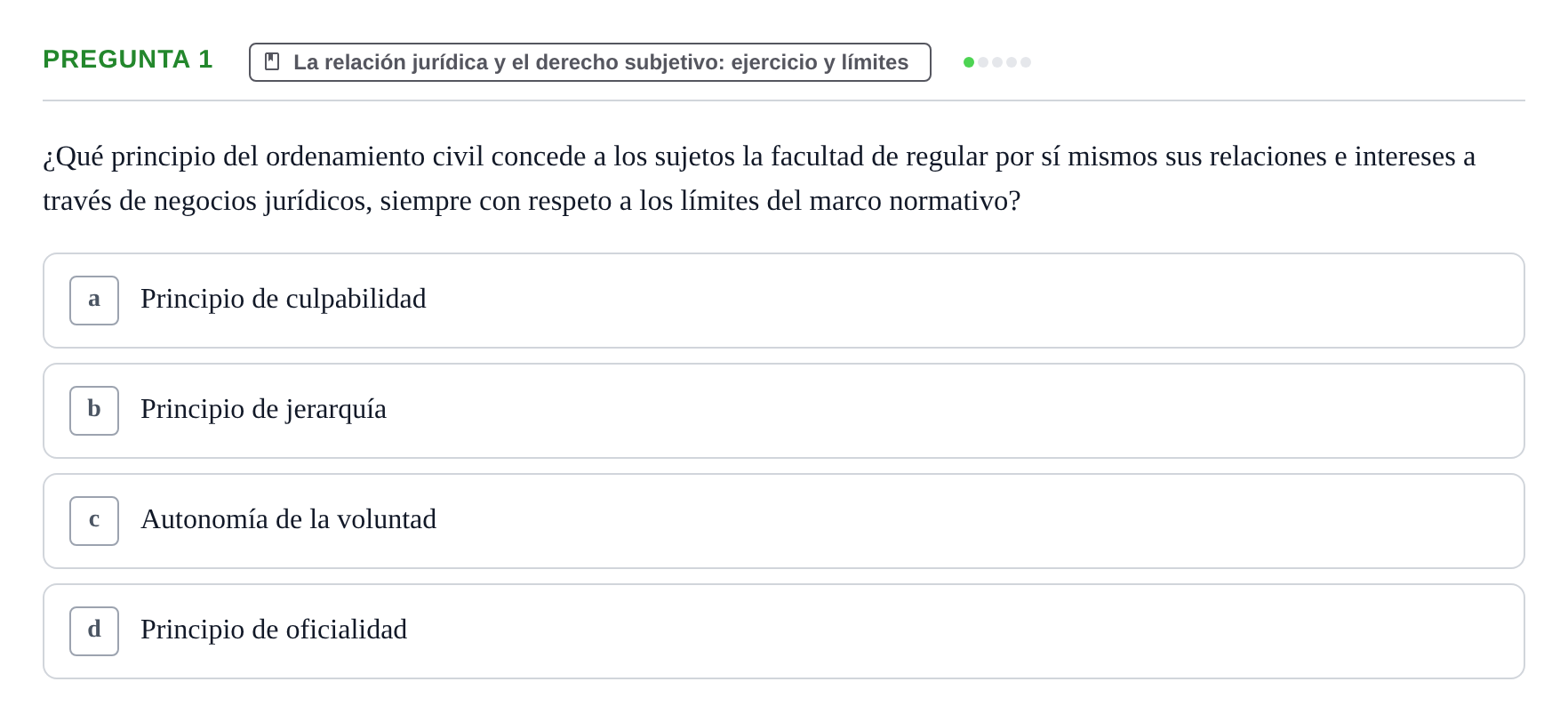 Enunciado: Pregunta 1